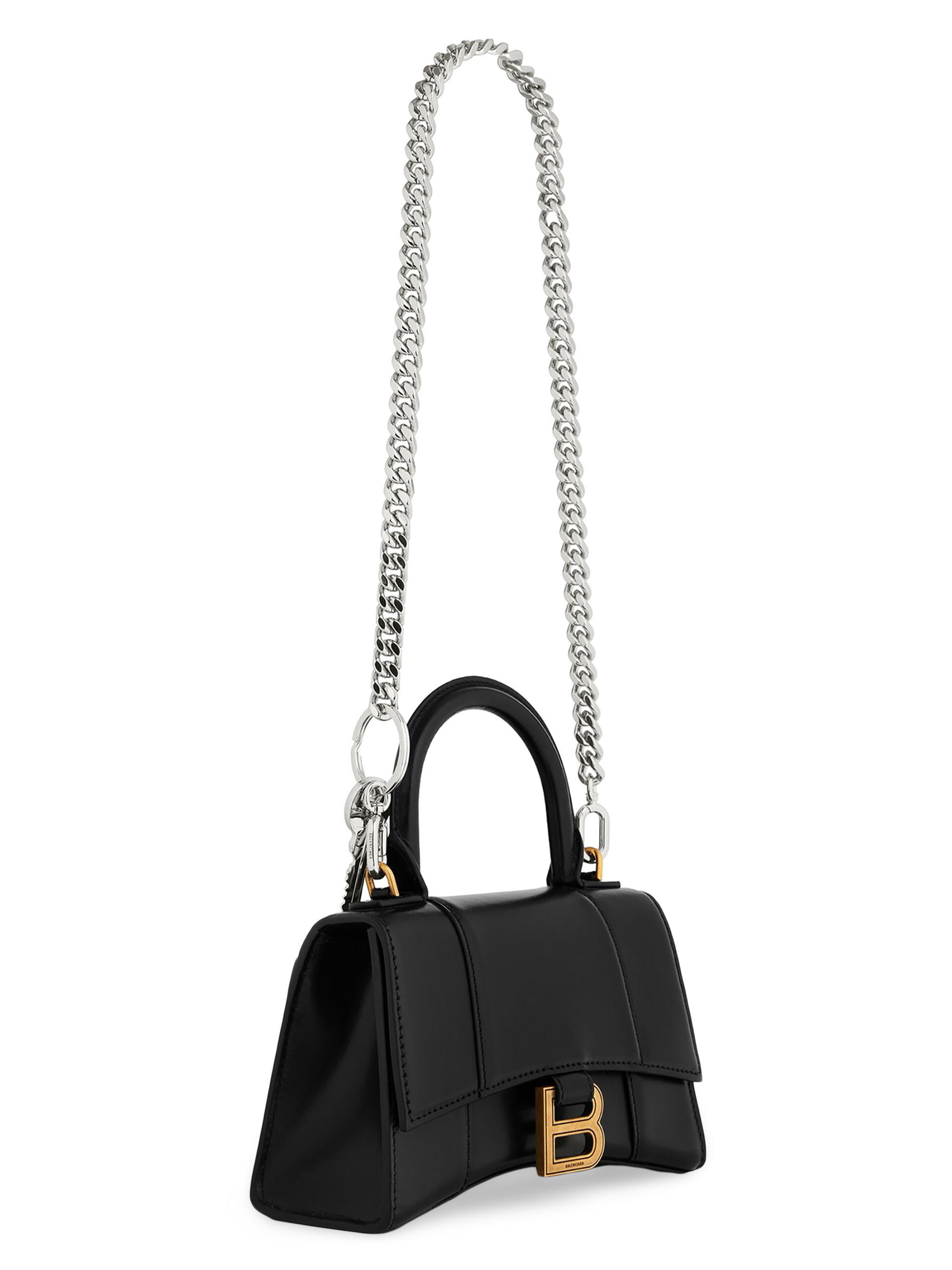 BALENCIAGA Hourglass チェーンショルダーバッグ Balenciaga Hourglass Chain Strap | Saks Fifth Avenue