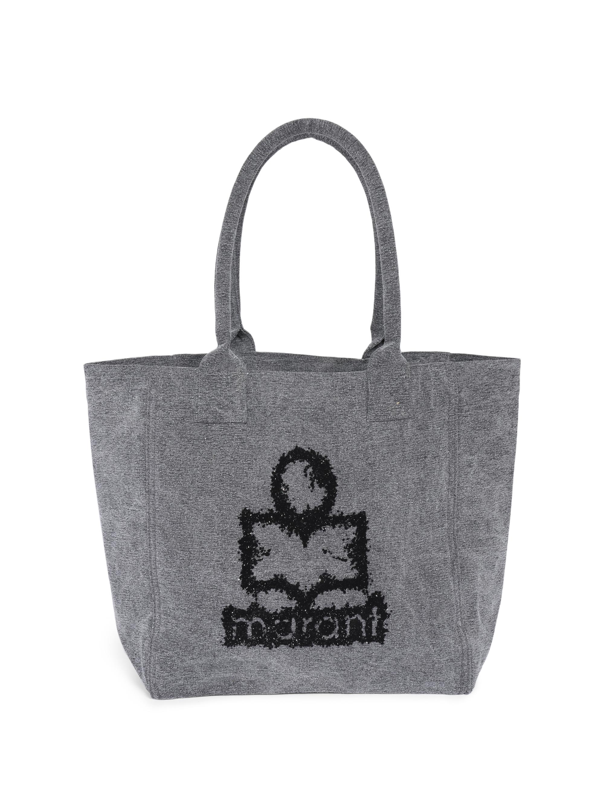 Isabel Marant Women's  Yenky Cotton Tote Bag - Grey