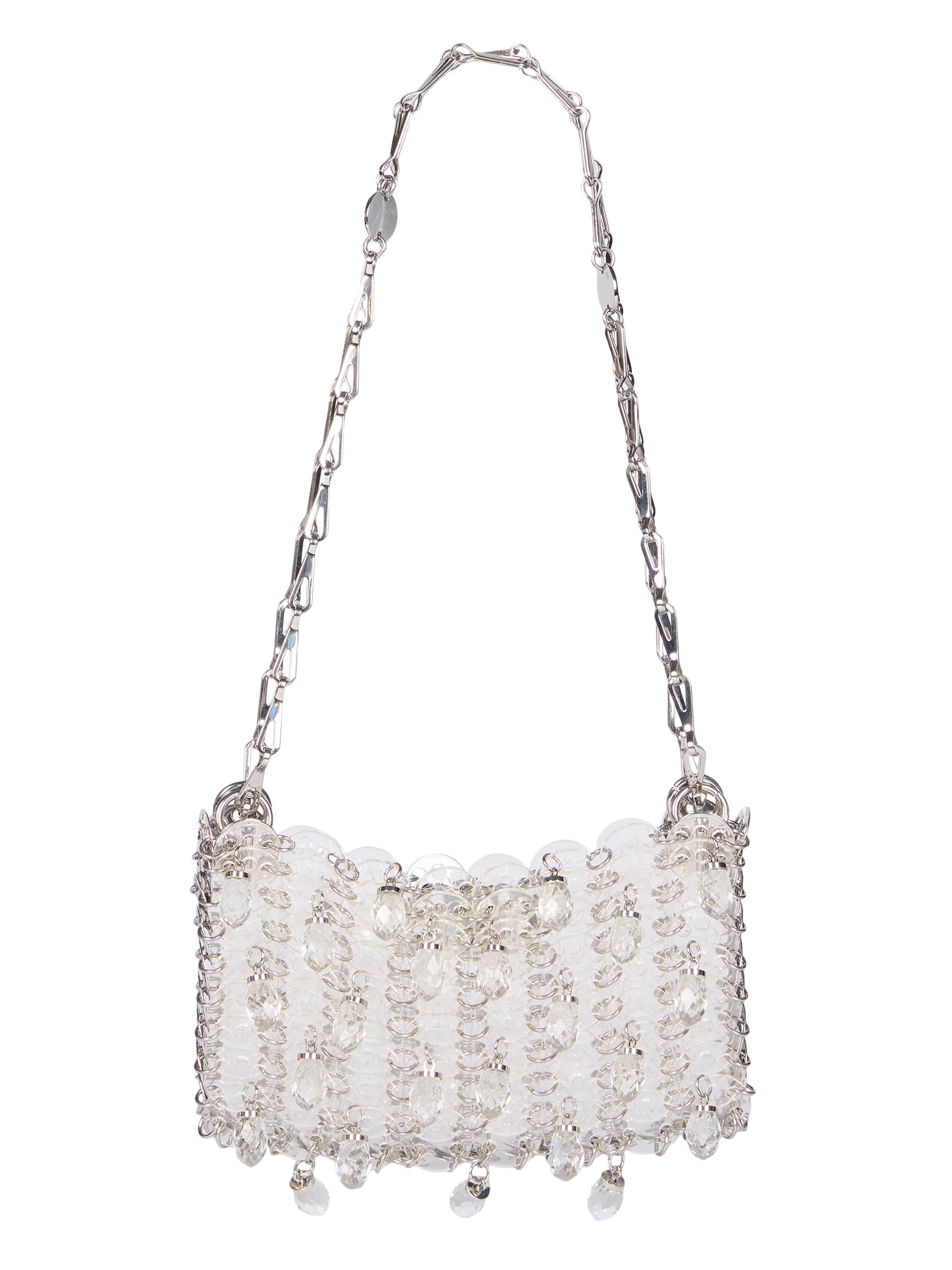 Rabanne Mini Sparkle Disc Shoulder Bag | Saks Fifth Avenue