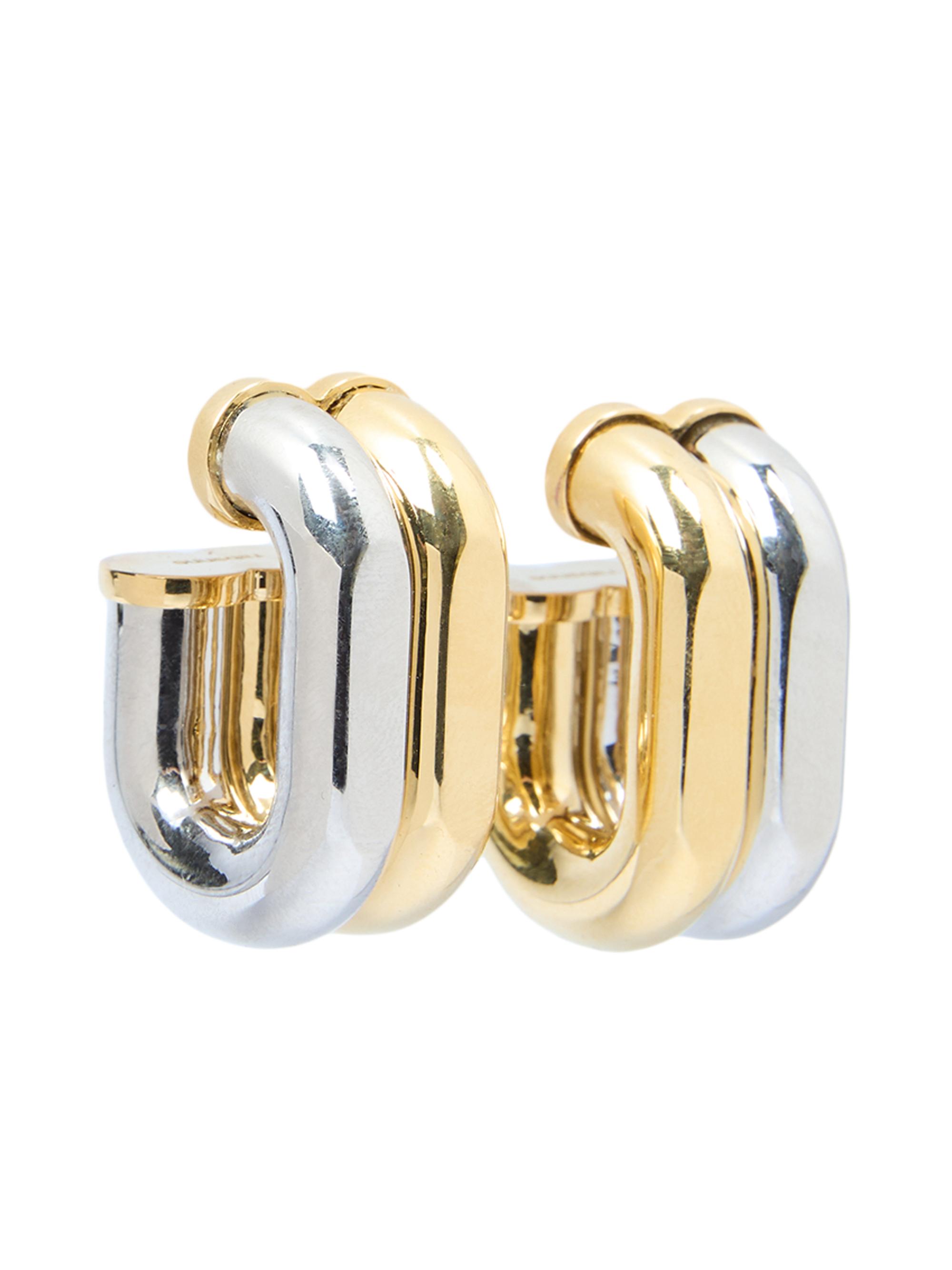Rabanne Women's Boucle D'oreill Two-Tone Ear Cuffs - Gold Silver