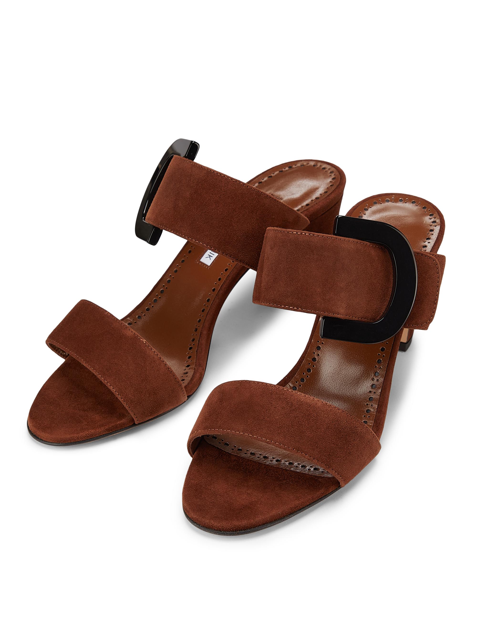 Betimusa Buckle-Detail Suede Sandals
