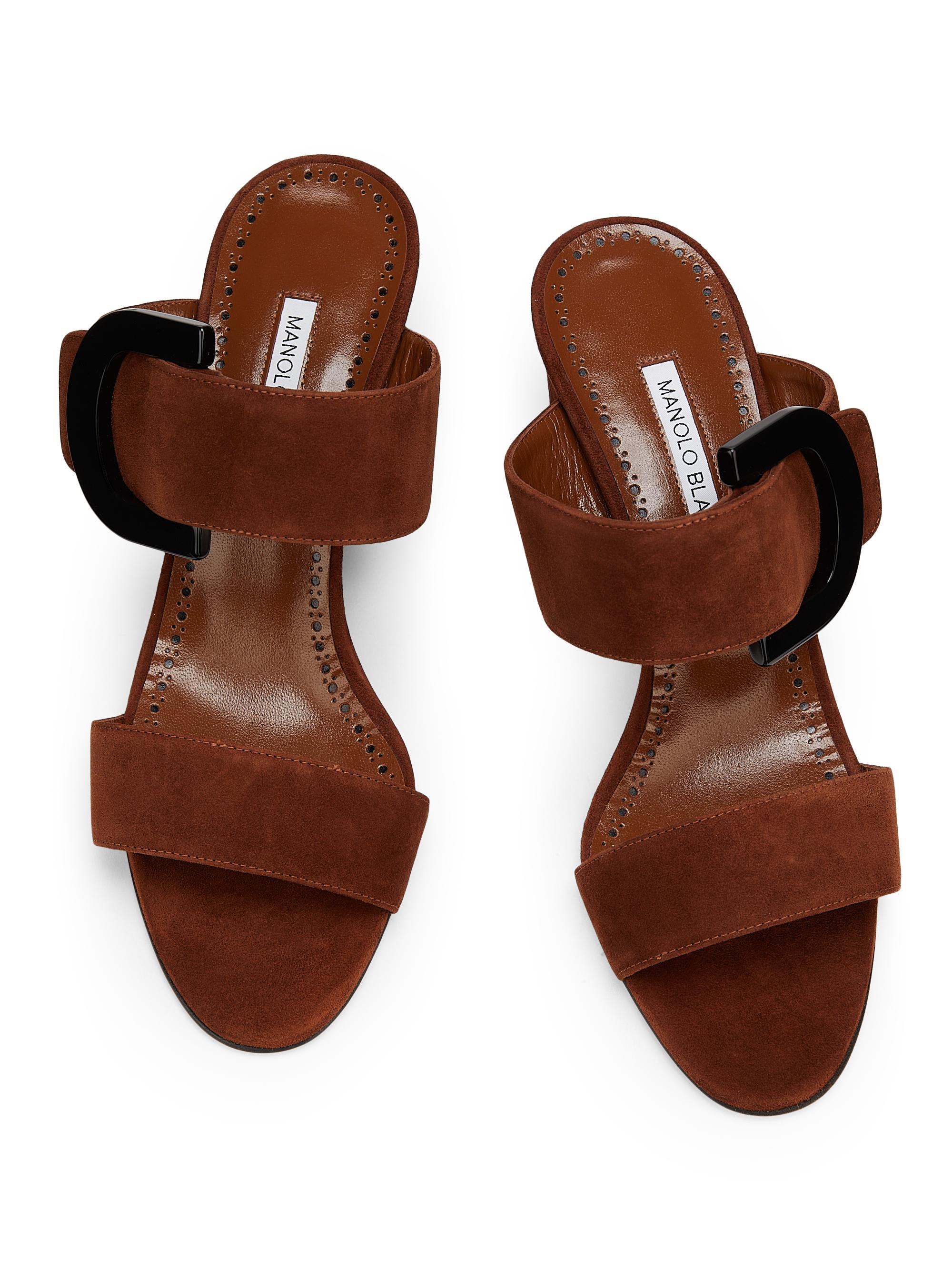 Betimusa Buckle-Detail Suede Sandals