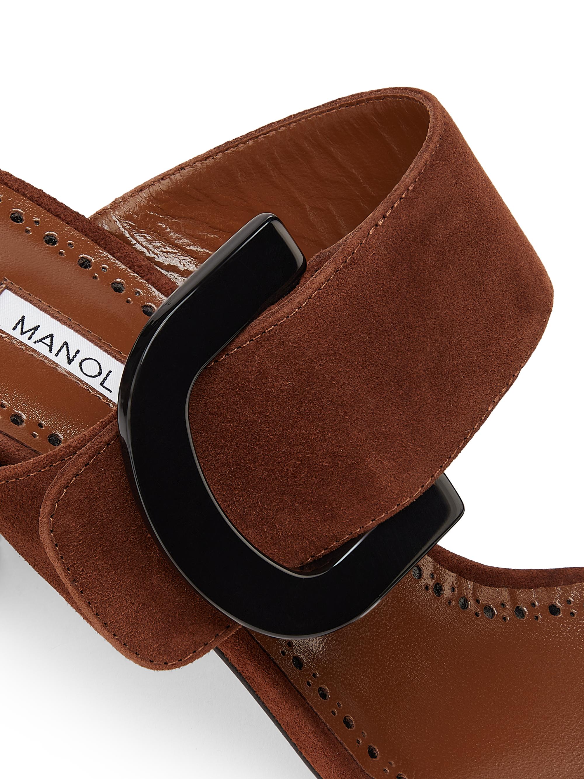 Betimusa Buckle-Detail Suede Sandals