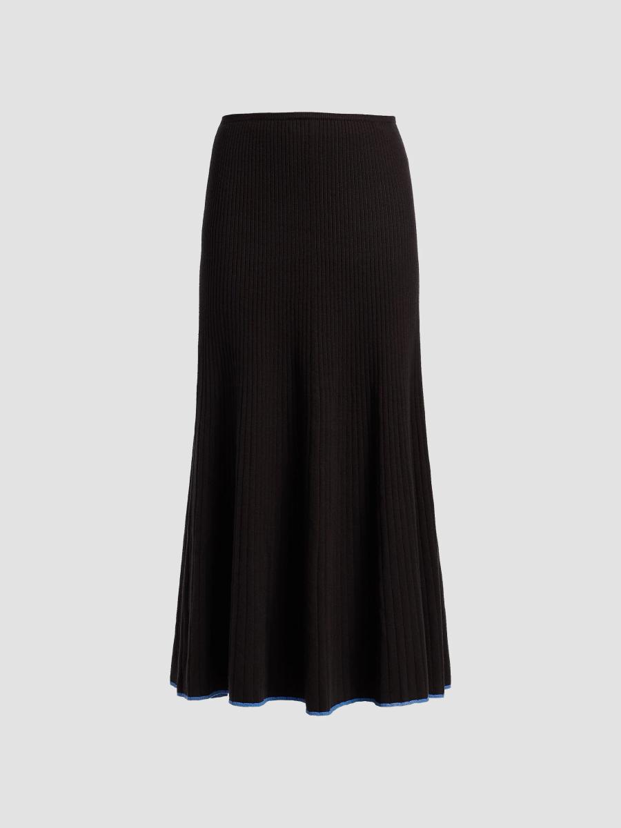 Proenza Schouler White Label Carly Souffle Knit Midi-Skirt | Saks
