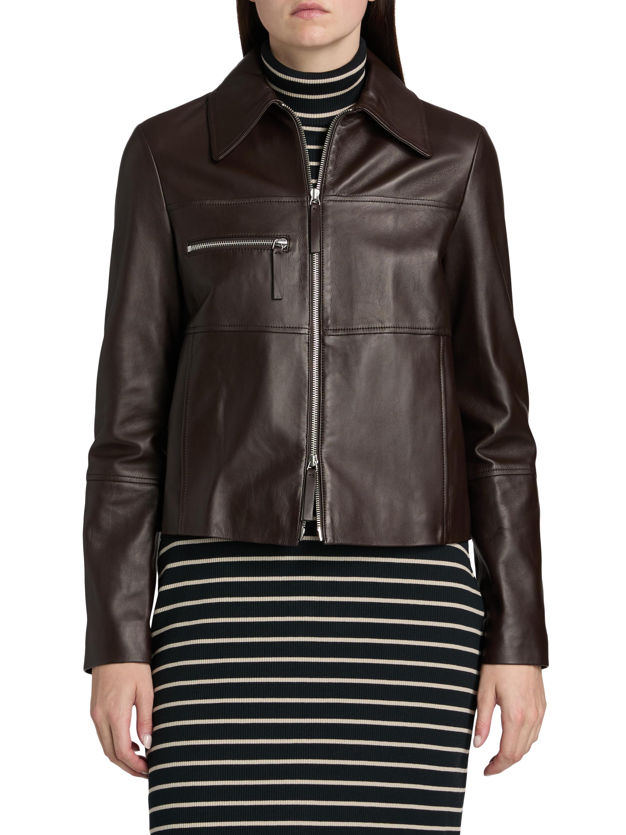 Proenza Schouler White Label Annabel Leather Jacket | Saks Fifth