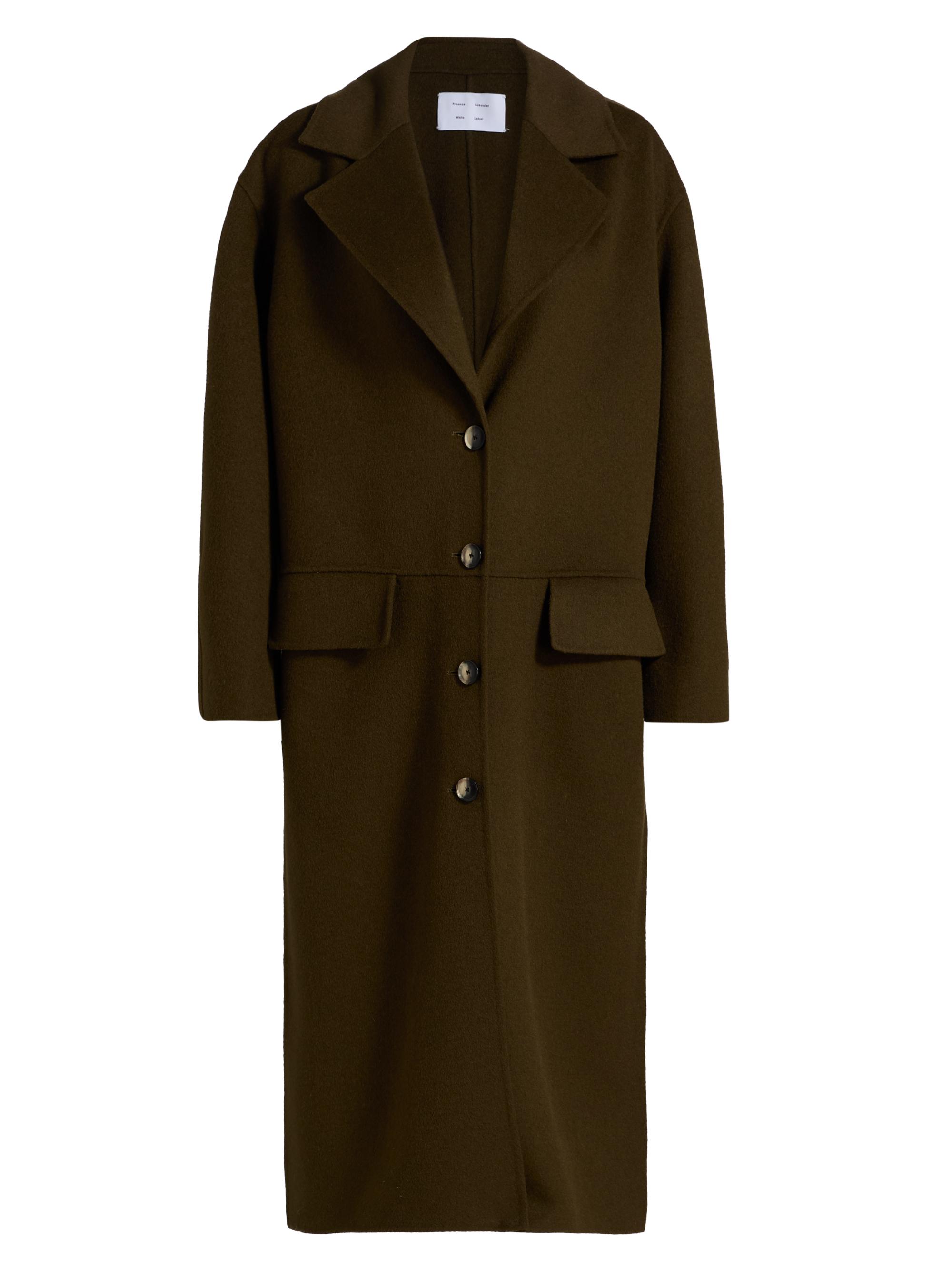 Sam Edelman Double-Breasted Long Coat | Saks Fifth Avenue
