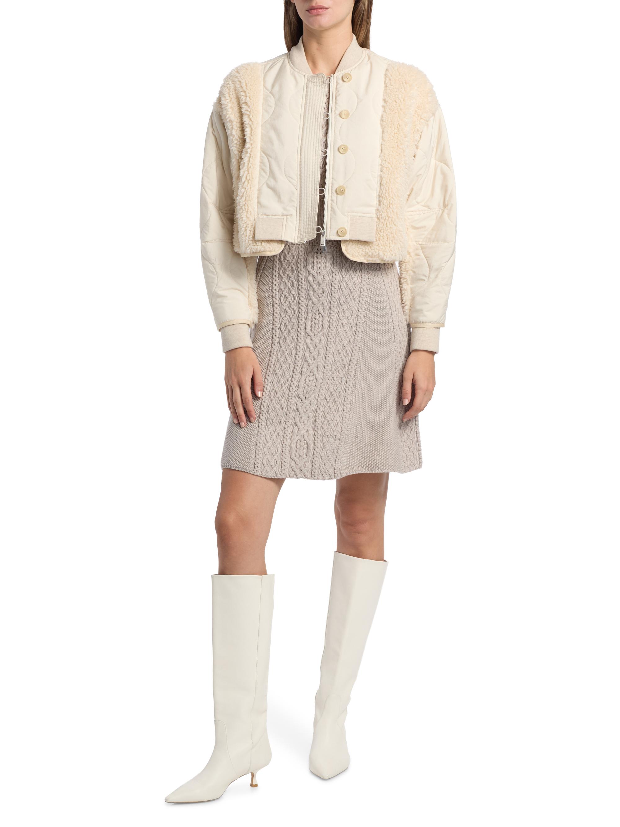 3.1 Phillip Lim Sherpa Crop Jacket | Saks Fifth Avenue