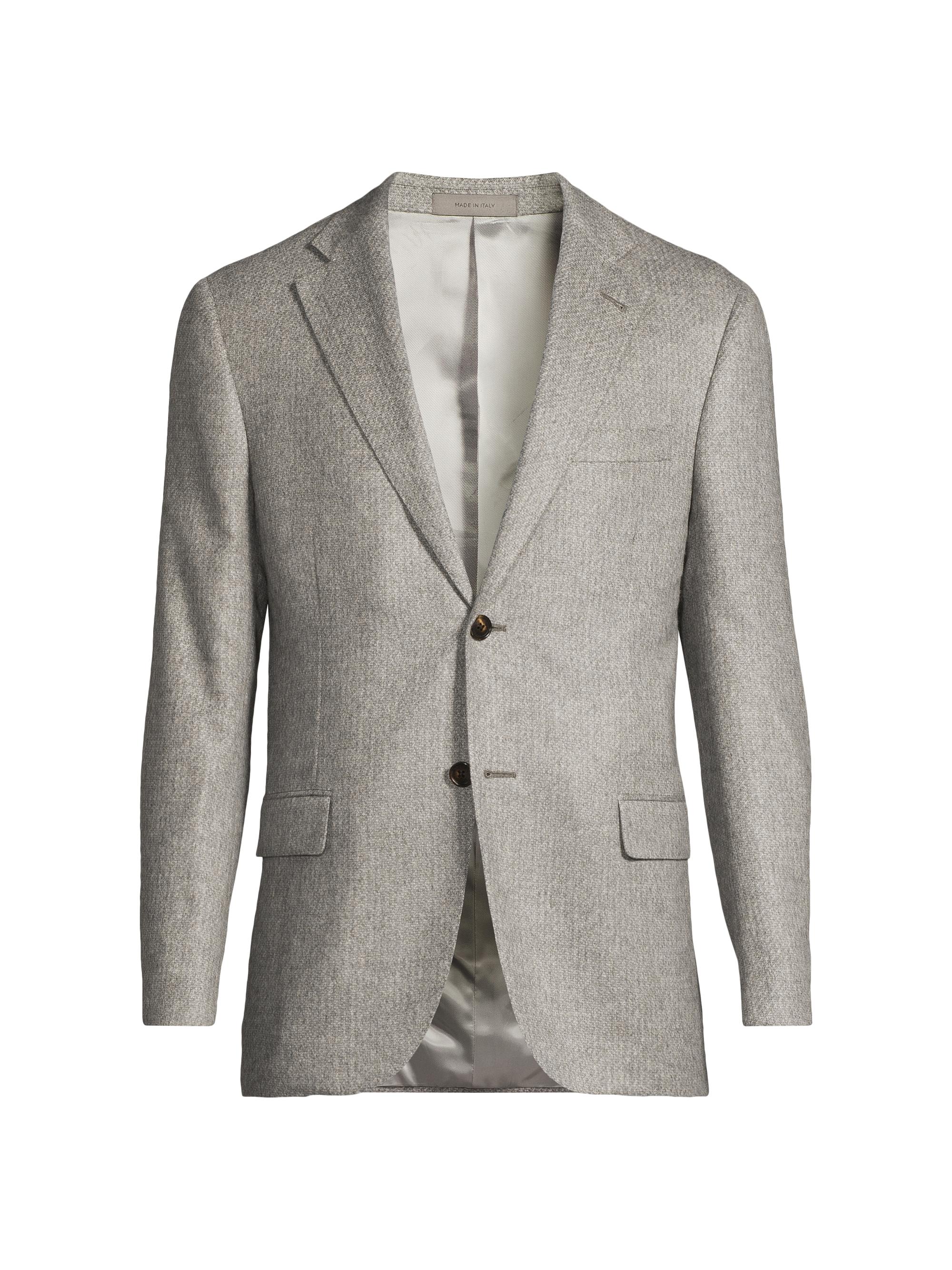 Corneliani Men's Silk-Cashmere Sport Coat - Grey