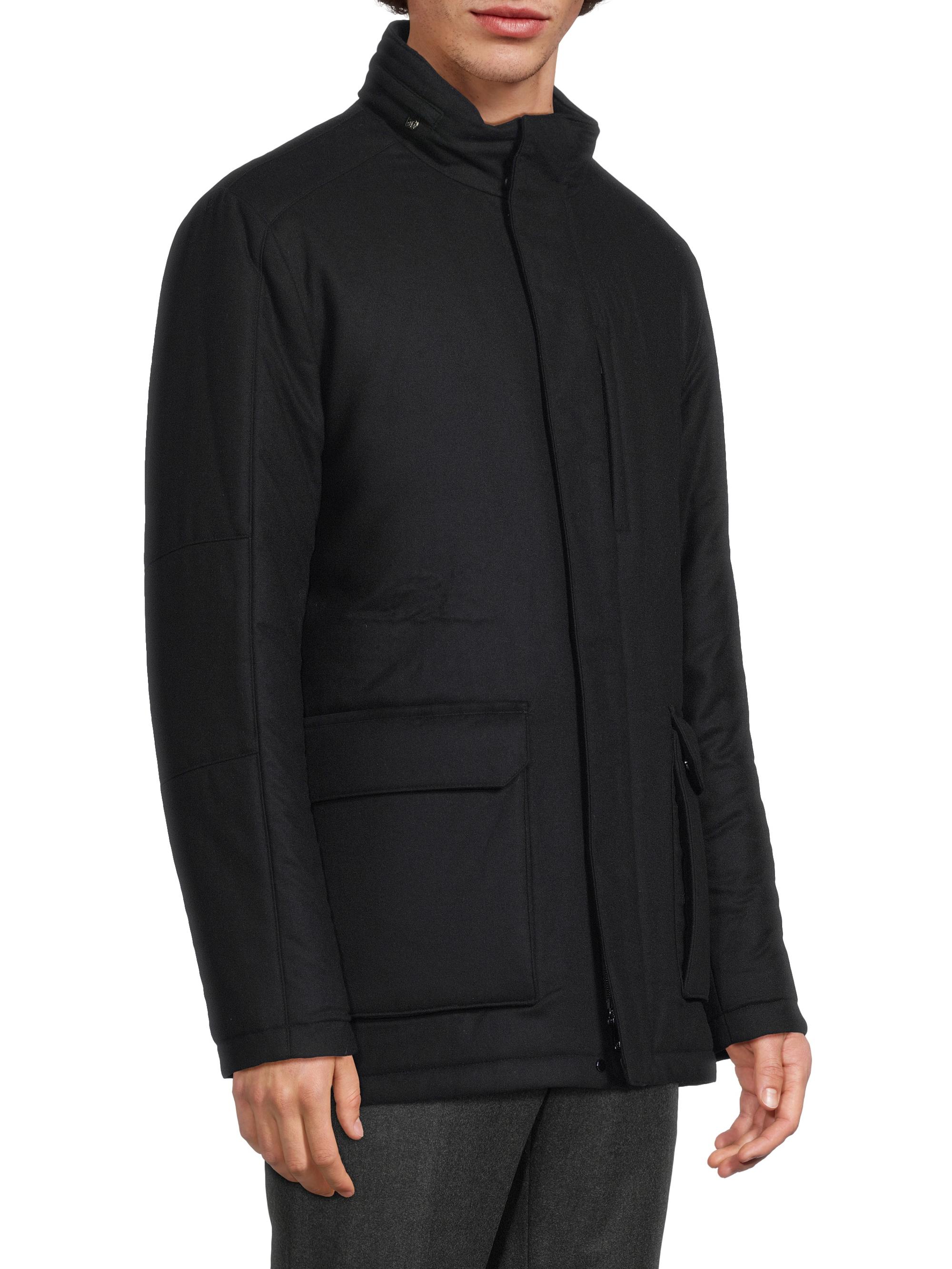 Corneliani Cashmere-Nylon Car Coat | Saks Fifth Avenue