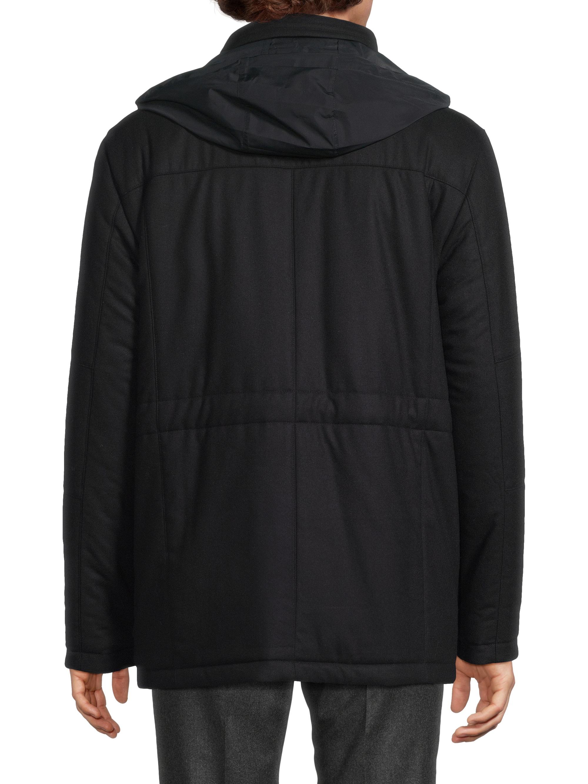 Corneliani Cashmere-Nylon Car Coat | Saks Fifth Avenue