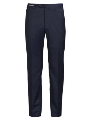 Thom Browne Striped Snap-Front Elasticized Track Trousers | Saks