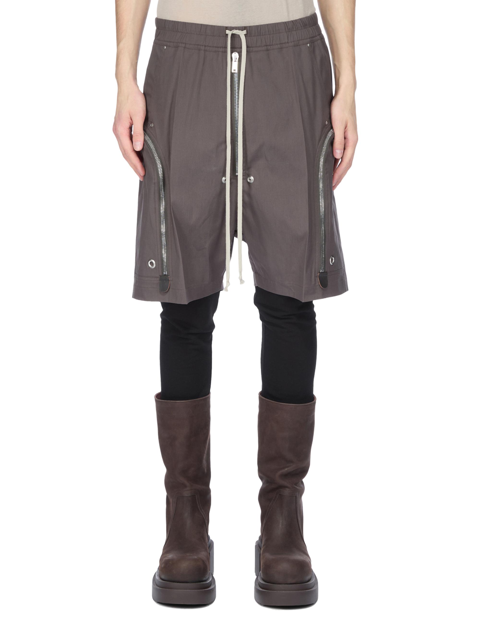 Rick Owens Men's Bauhaus Bela Shorts - Dark Dust