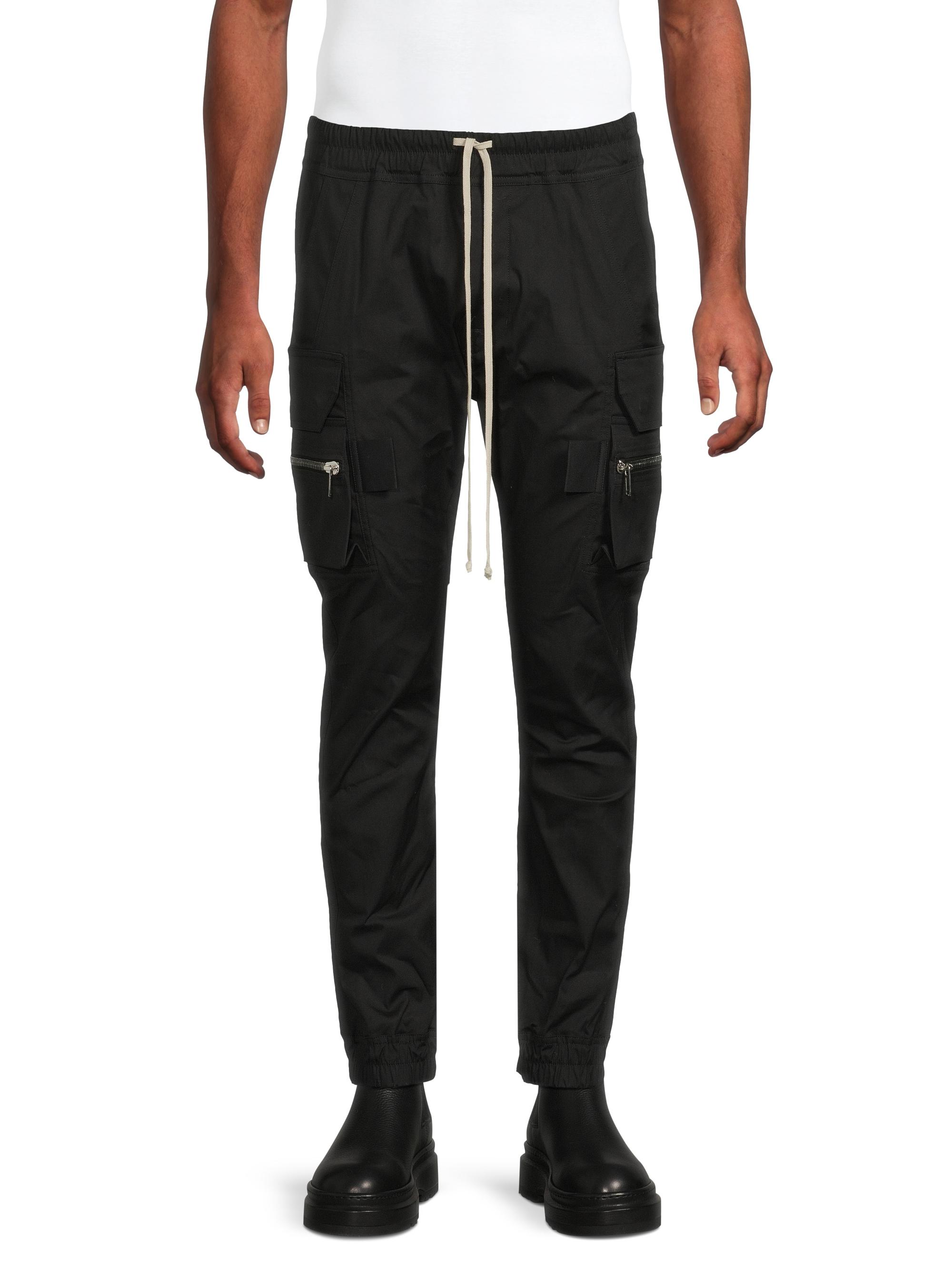 Rick Owens Mastodon Stretch-Cotton Cargo Pants | Saks Fifth Avenue