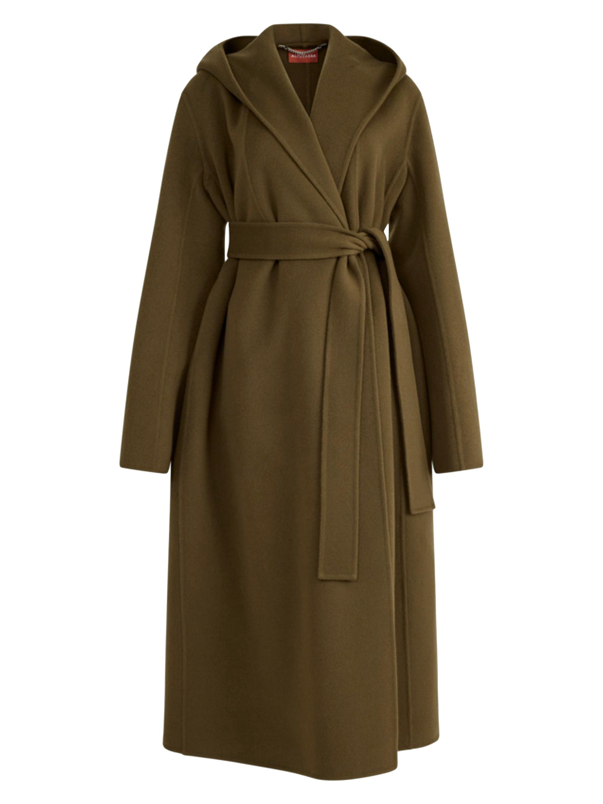Róhe Wool Hooded Wrap Coat | Saks Fifth Avenue