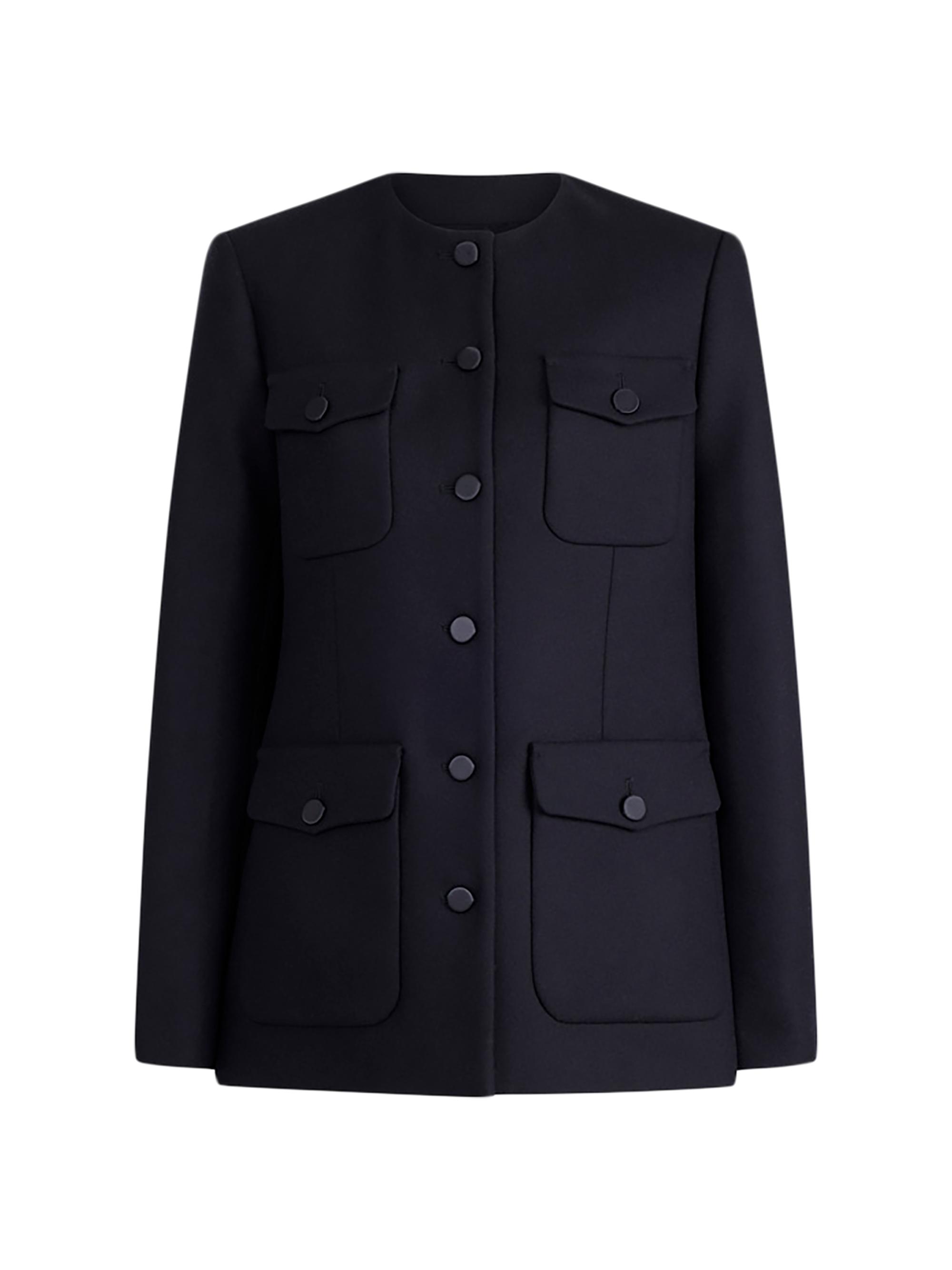 Altuzarra Women's Perry Wool-Blend Jacket - Navy