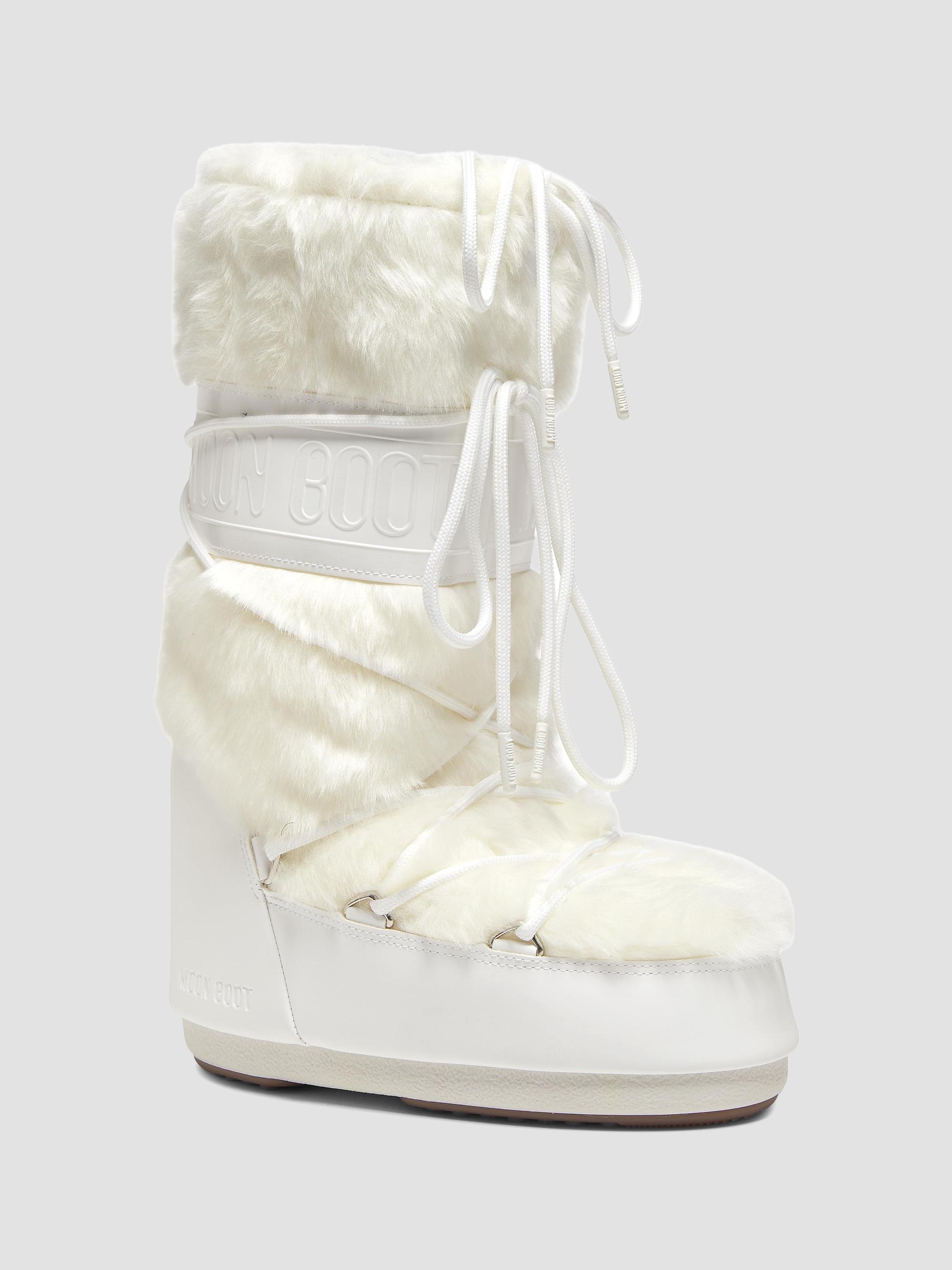 Moon Boot Icon Faux-Fur Boots | Saks Fifth Avenue