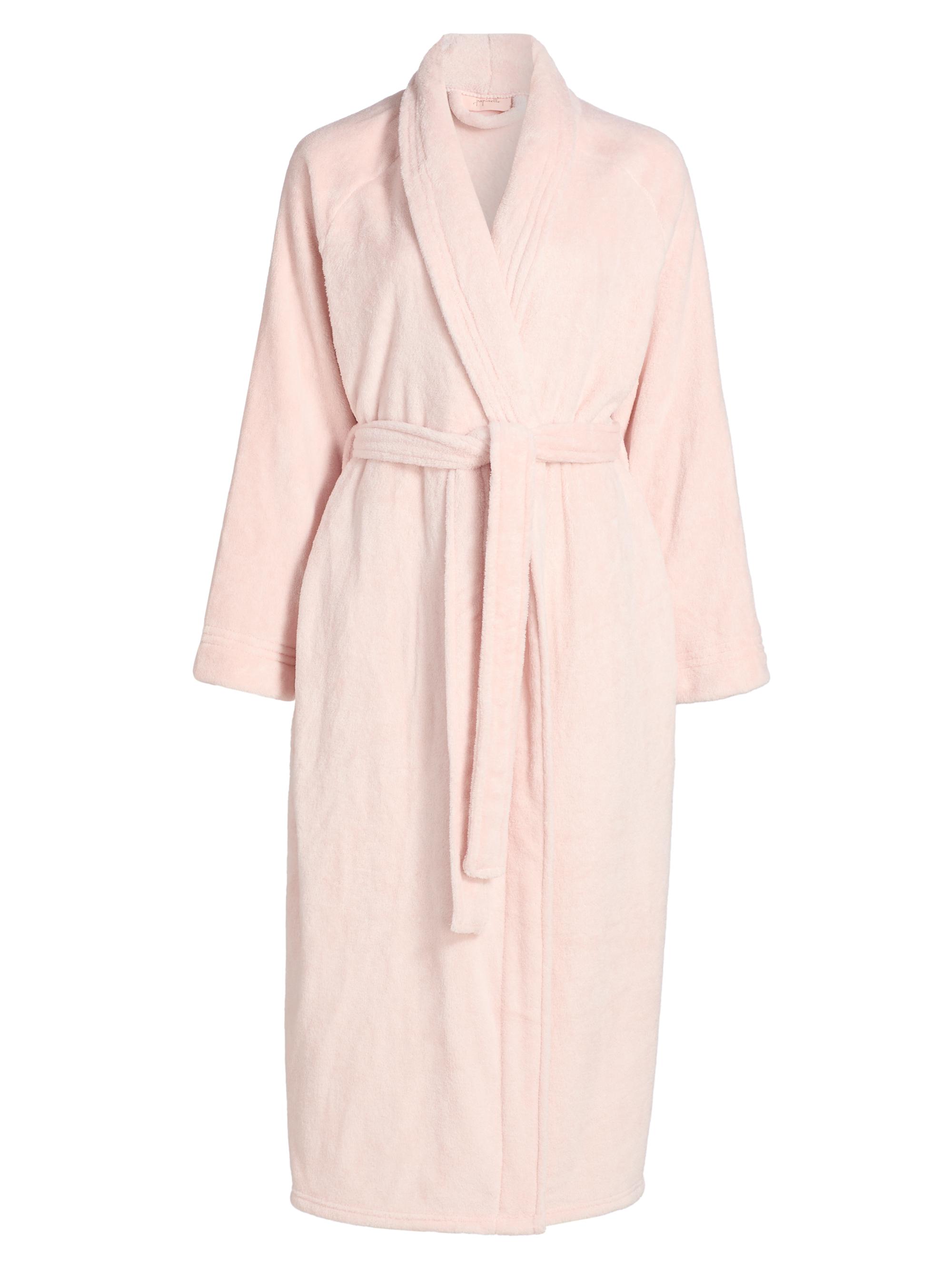 Papinelle Women's Plush Velour Robe - Winter Rose