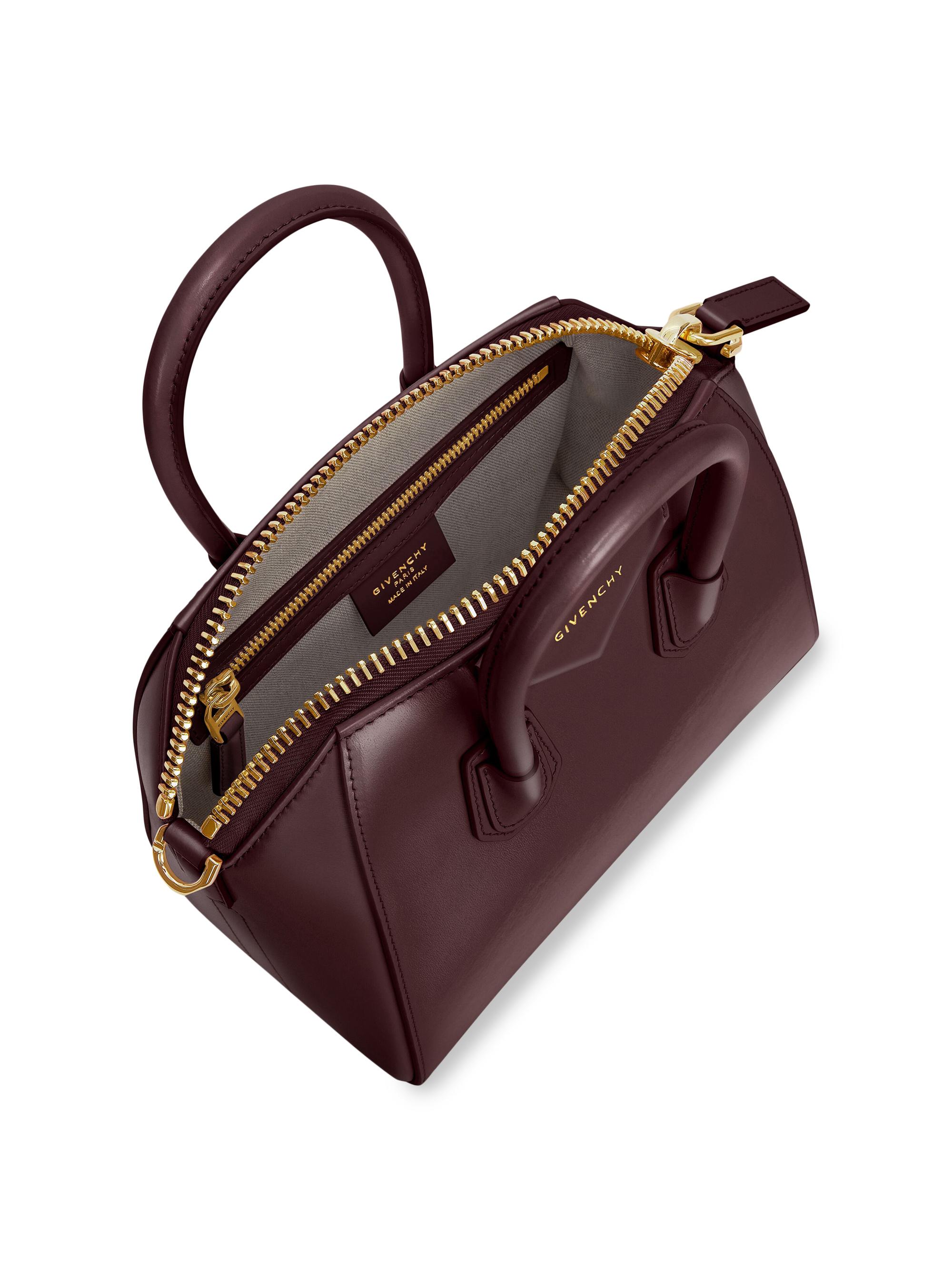 Givenchy Mini Antigona Top Handle Bag in Box Leather | Saks Fifth