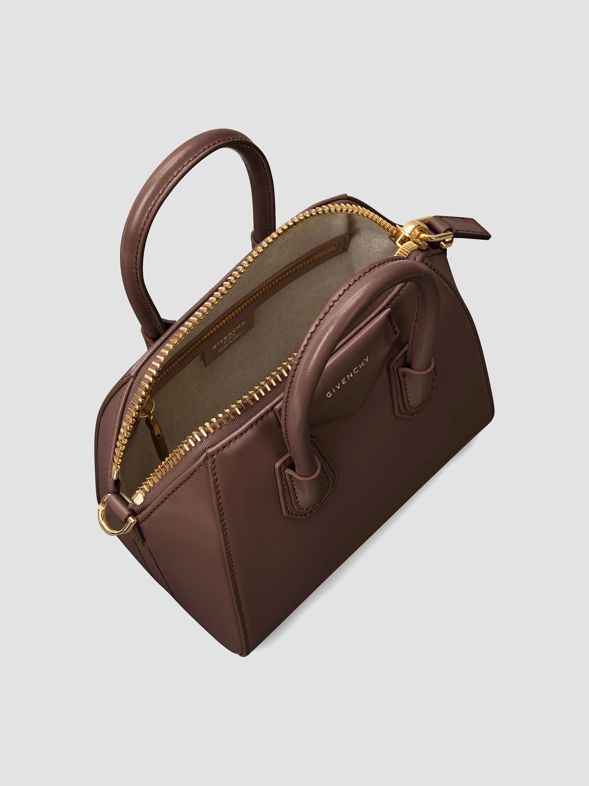 GIVENCHY Antigona Mini ショルダーバッグ Givenchy Mini Antigona Top Handle Bag in Box Leather | Saks Fifth
