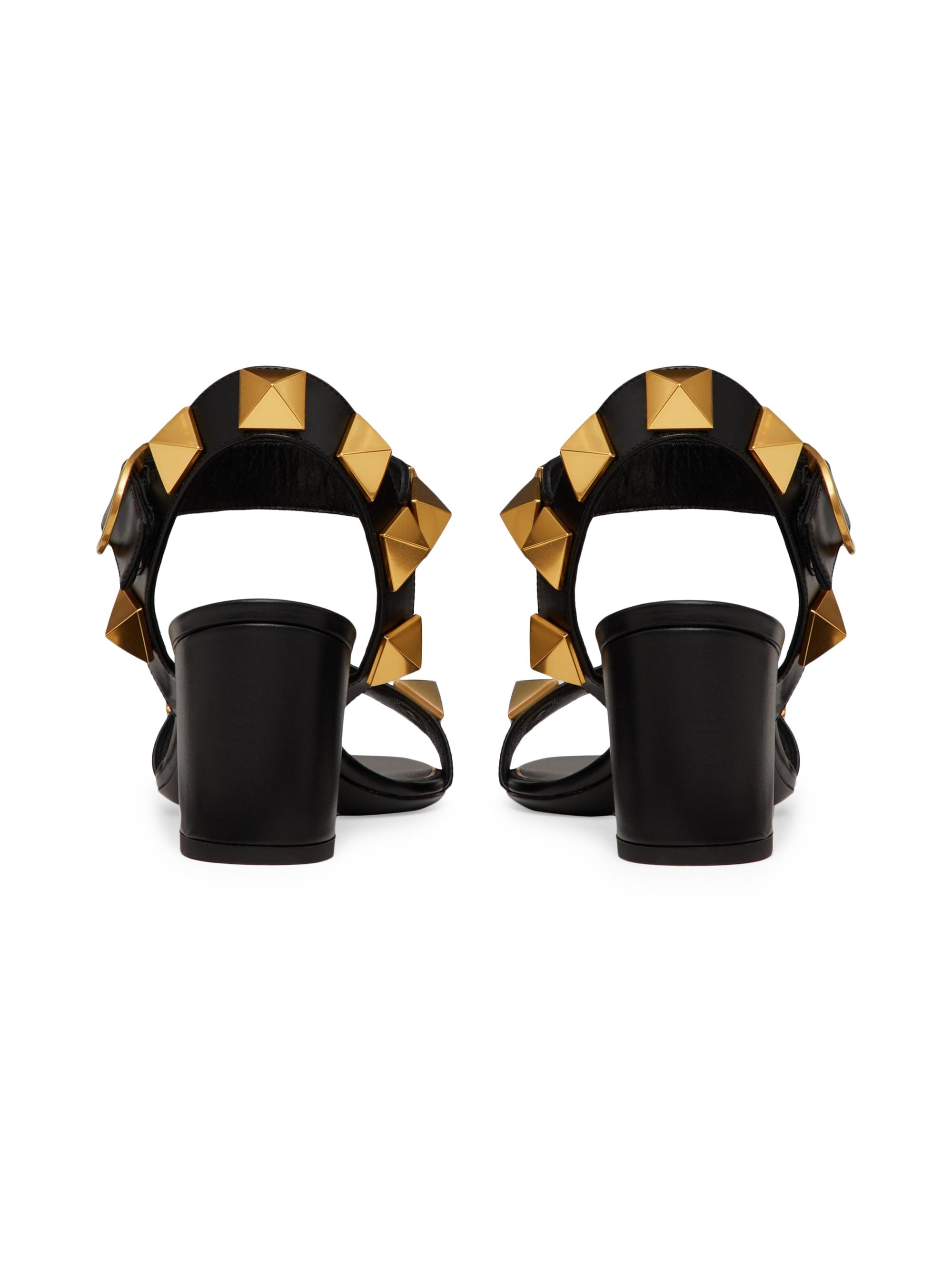 Valentino Garavani Roman 60MM Stud Calfskin Sandals | Saks Fifth