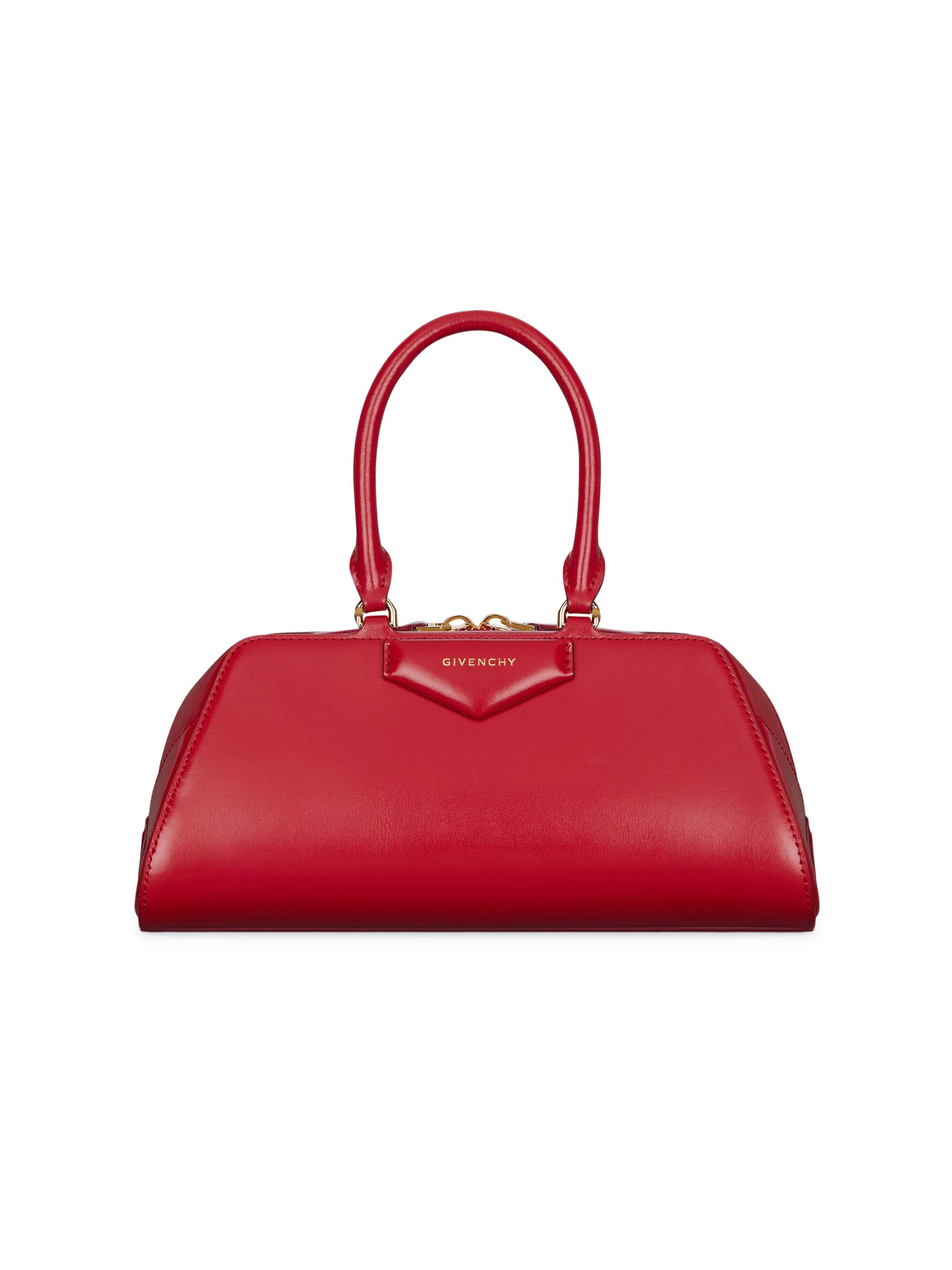 Givenchy Women's  Antigona Cube East-West Top Handle Bag - Vermillion