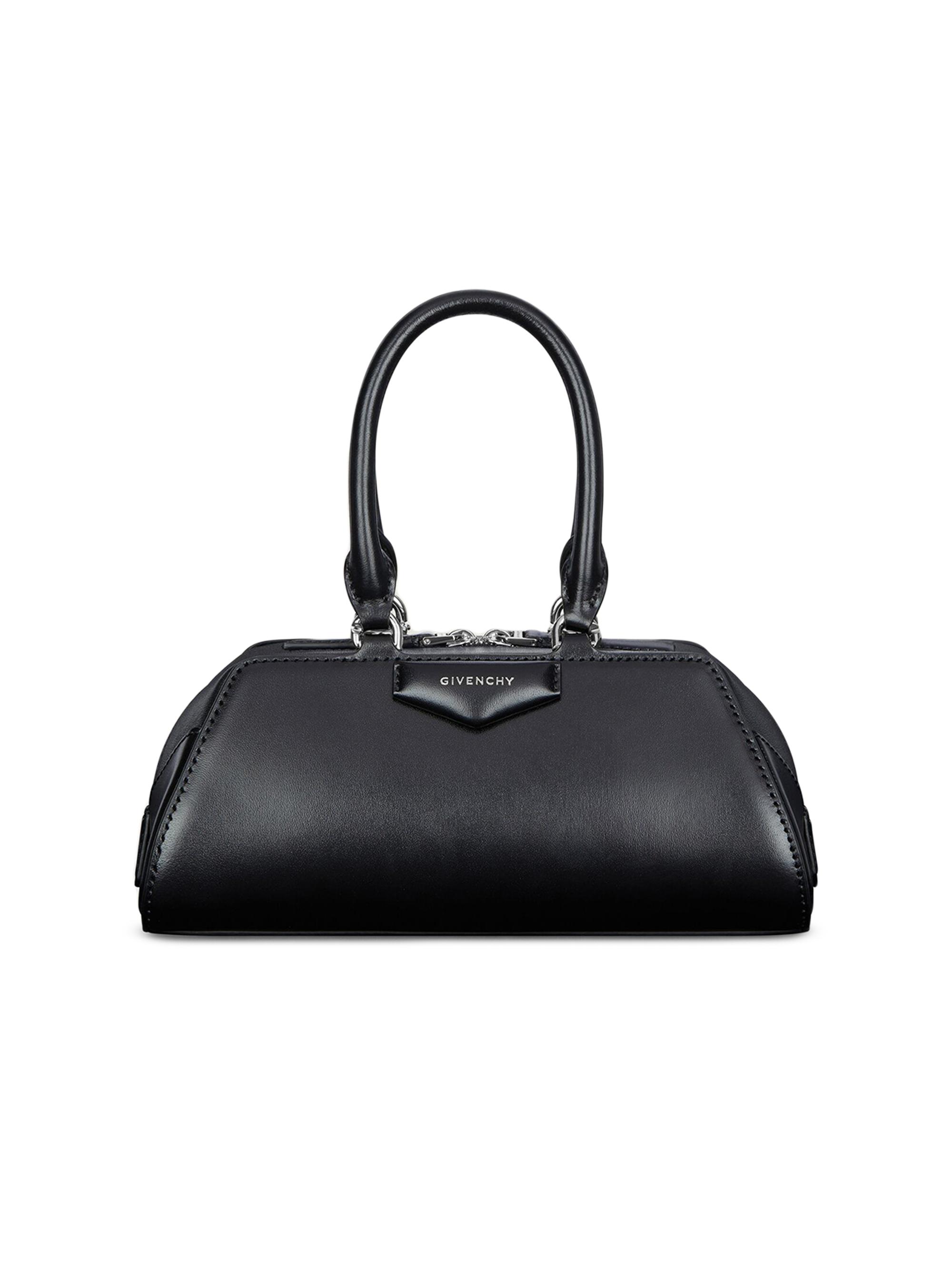 Givenchy Women's Mini Antigona Cube East-West Top Handle Bag - Black