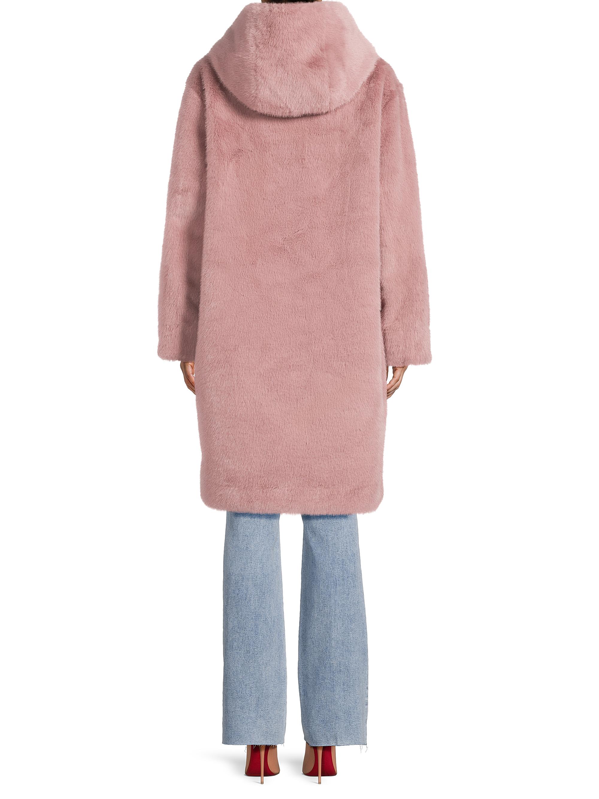 Kobi Halperin Iggy Faux Fur Hooded Coat | Saks Fifth Avenue