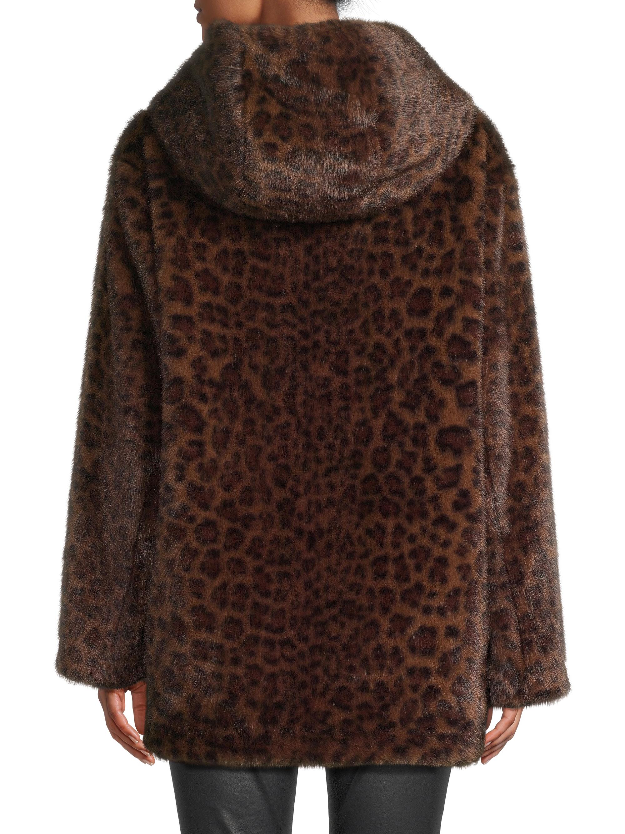Kobi Halperin Daisy Leopard-Print Faux-Fur Coat | Saks Fifth Avenue