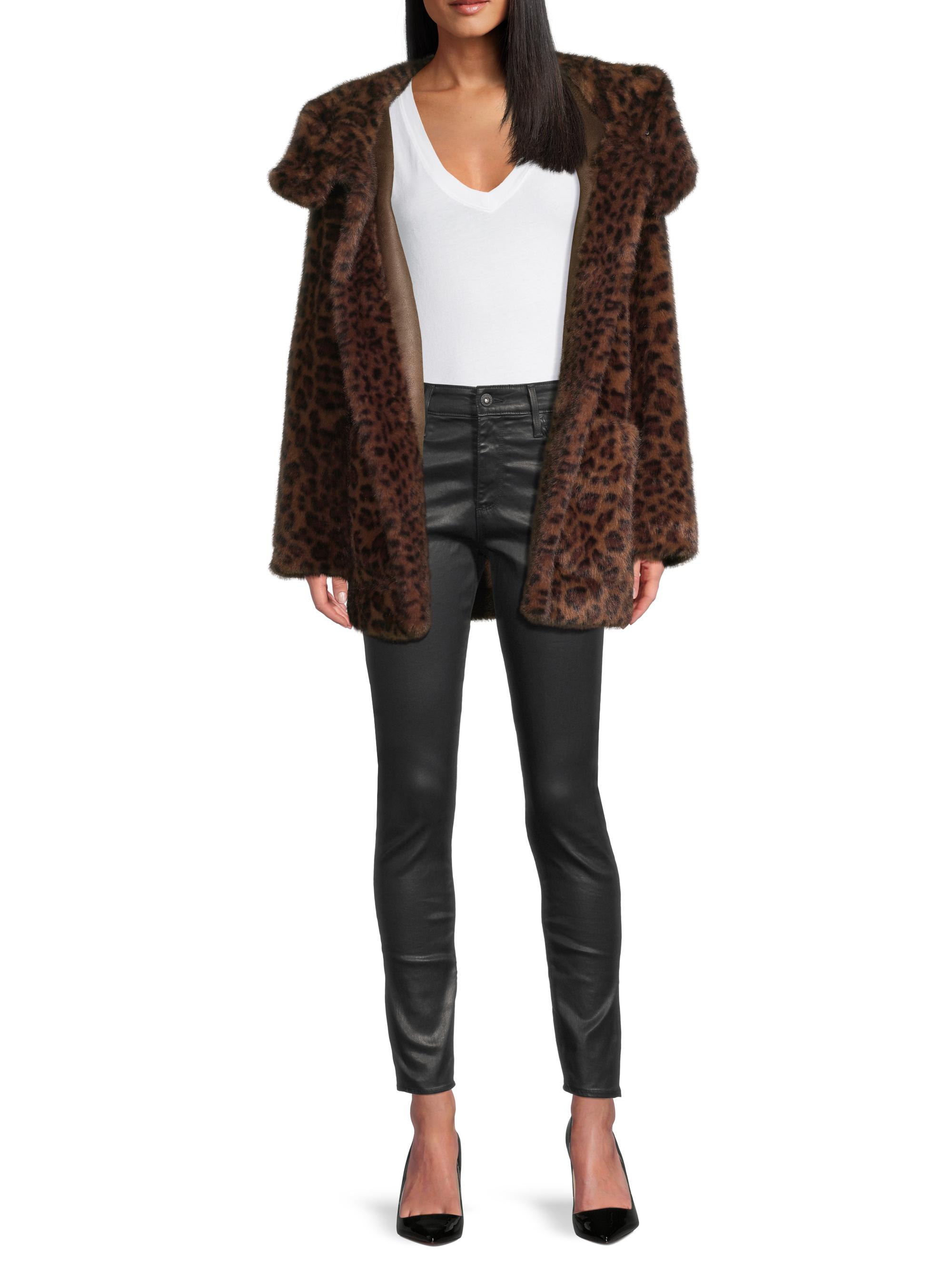 Kobi Halperin Daisy Leopard-Print Faux-Fur Coat | Saks Fifth Avenue