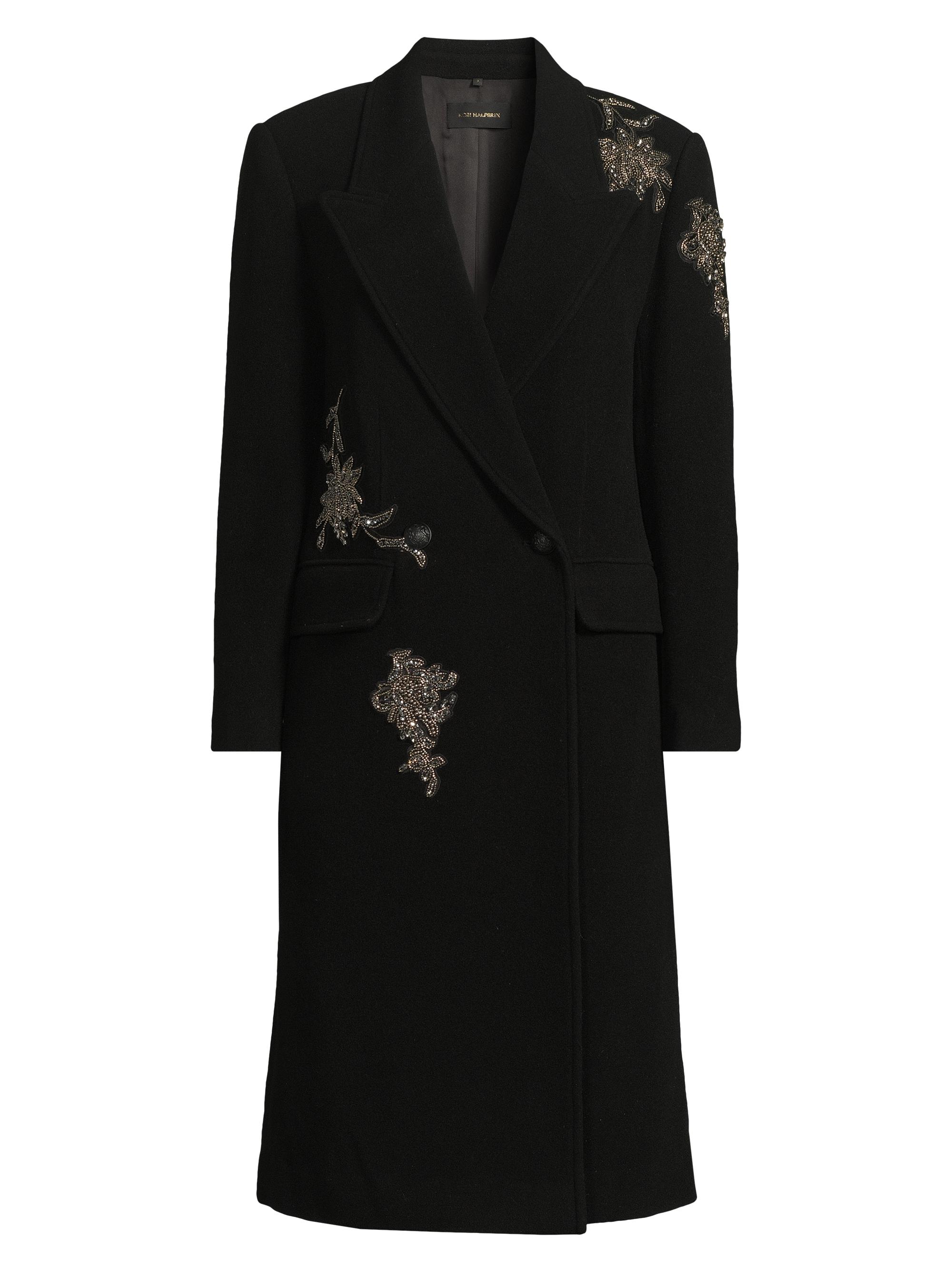 専用【新品未使用】MURRAL Iceflower embroiderycoat Cinq à Sept Gravis Crystal Ivy Coat | Saks Fifth Avenue