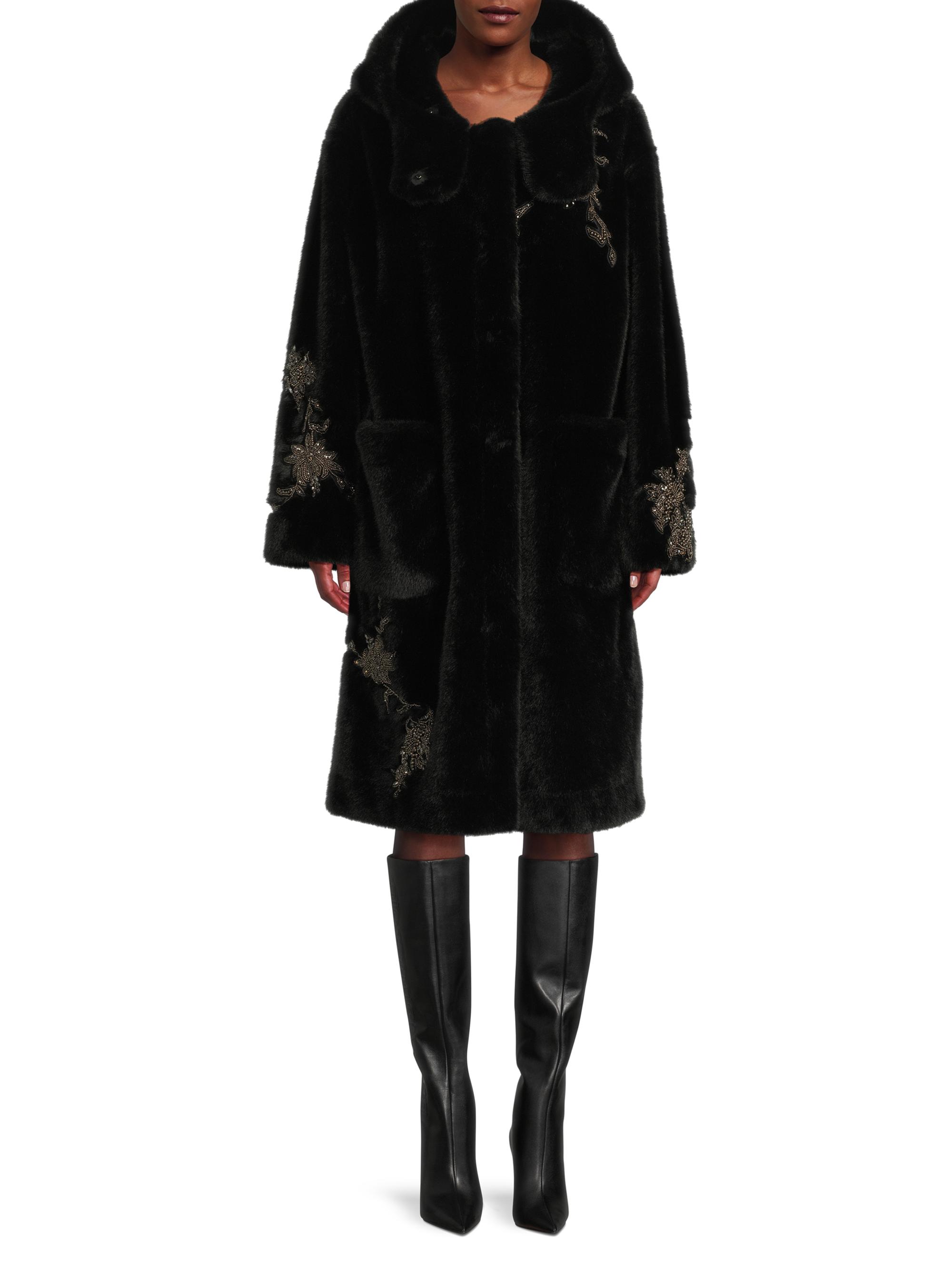 Kobi Halperin Peggy Faux-Fur Hooded Coat | Saks Fifth Avenue