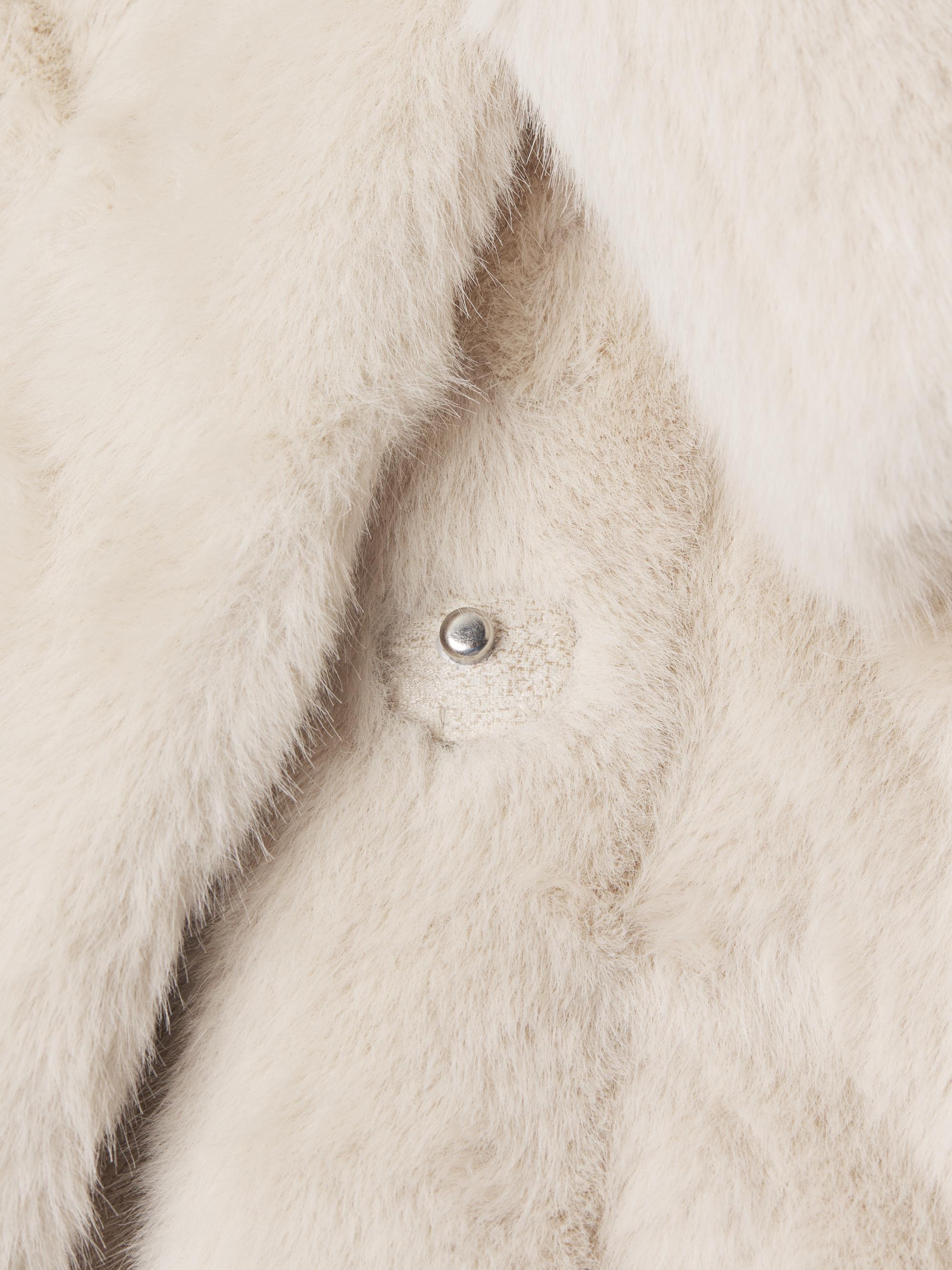 Kobi Halperin Myla Cable Faux-Fur Hooded Coat | Saks Fifth Avenue
