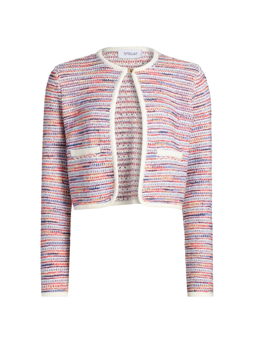 Derek Lam 10 Crosby Findley Space-Dyed Cardigan | Saks Fifth Avenue