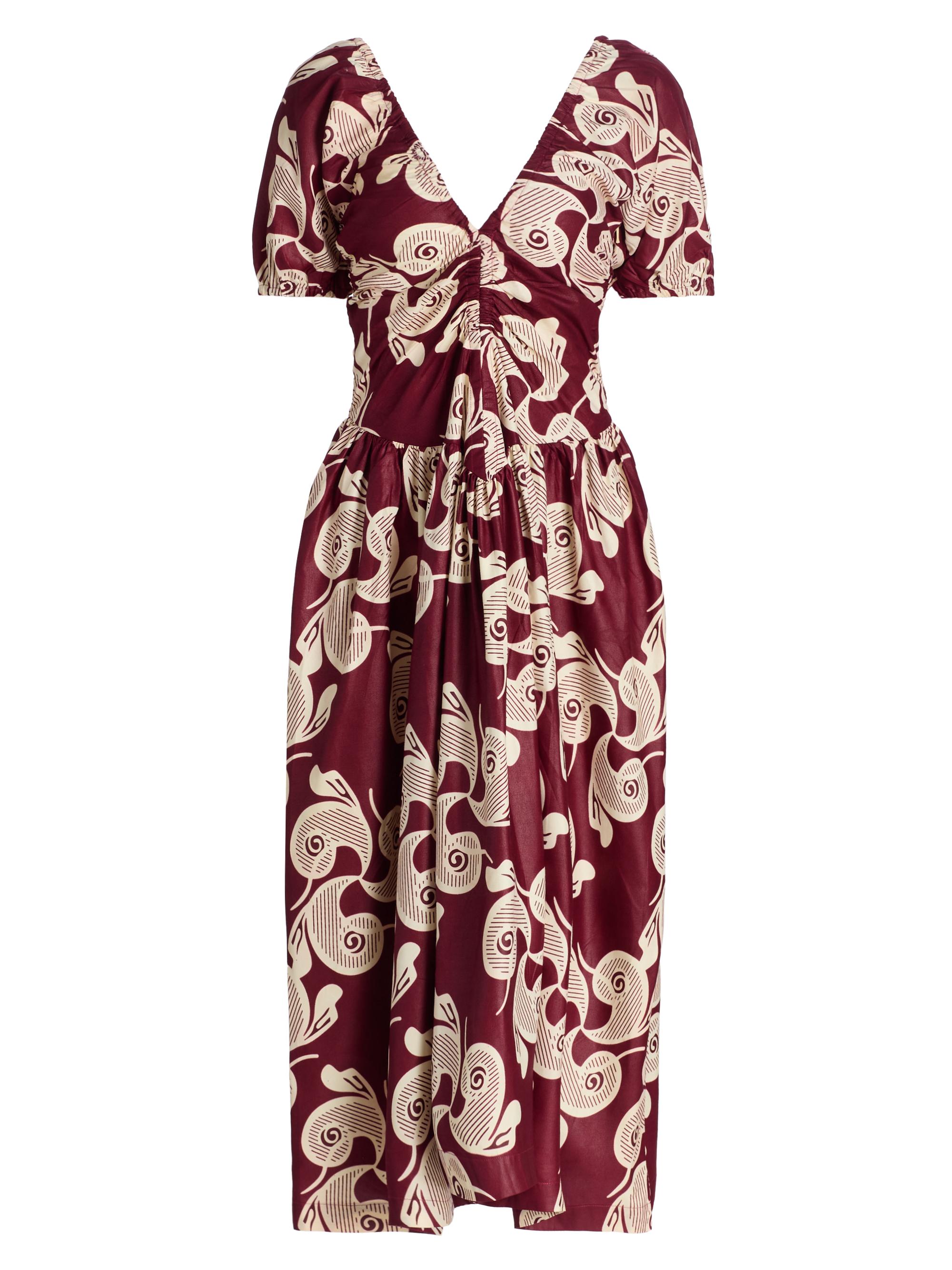 Elisamama Women's Bori Midi-Dress - Red