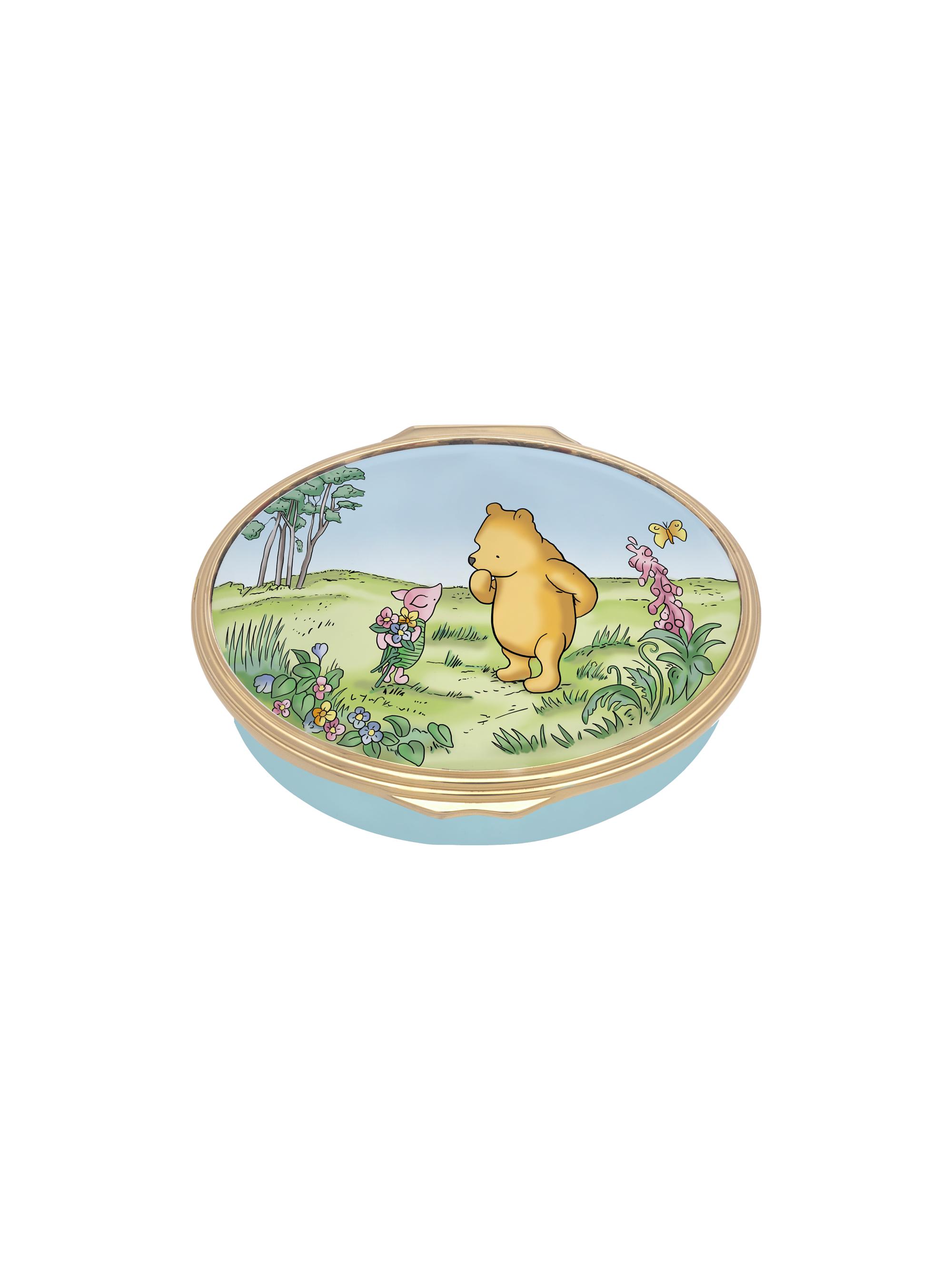 Halcyon Days Friends Forever Enamel Box