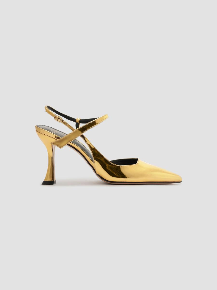 Alexandre Birman Tita Wrap 85MM Patent Leather Pumps | Saks Fifth