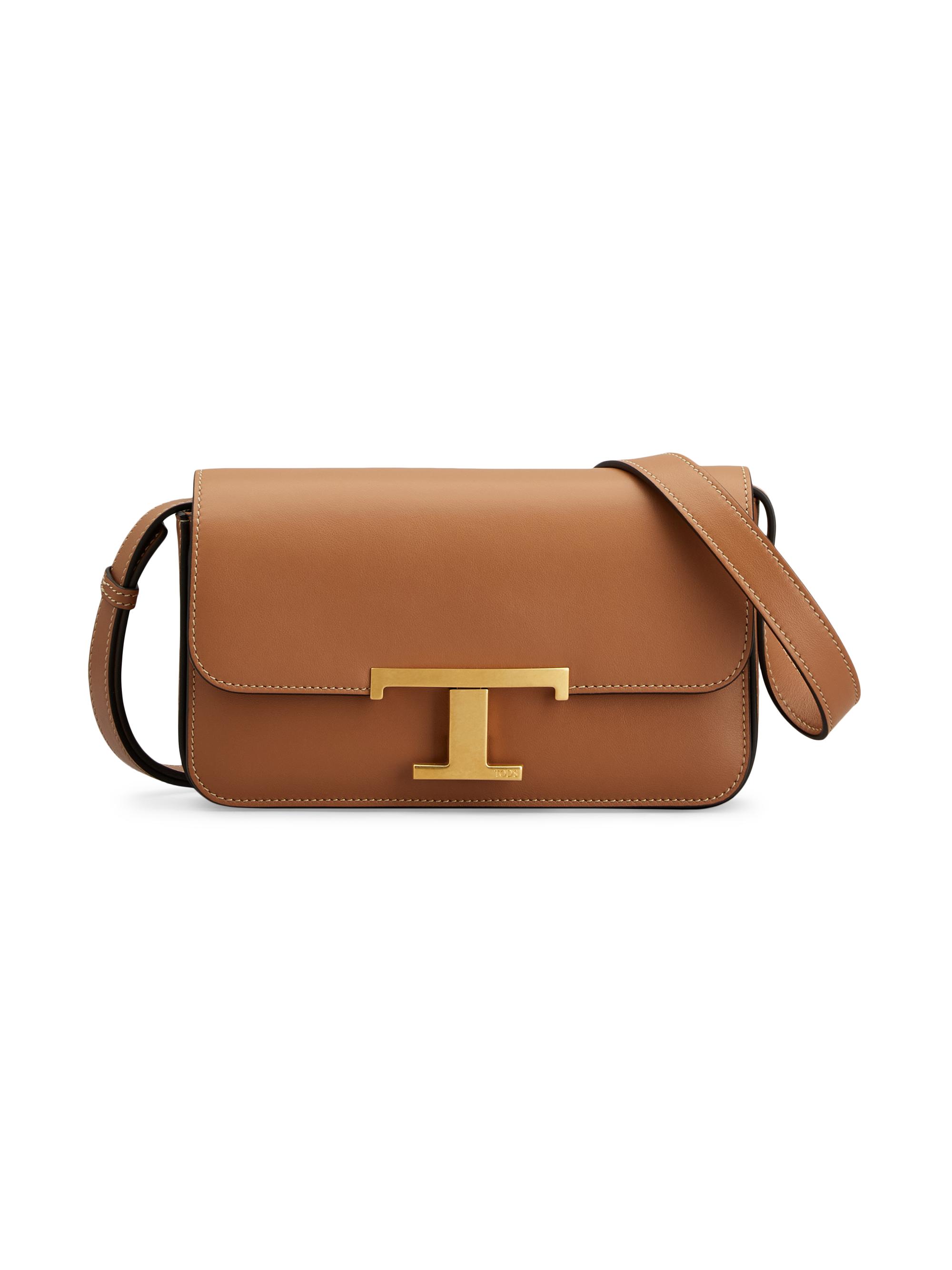 Tod's Women's T Timeless Leather Crossbody Bag - Kenia Scuro