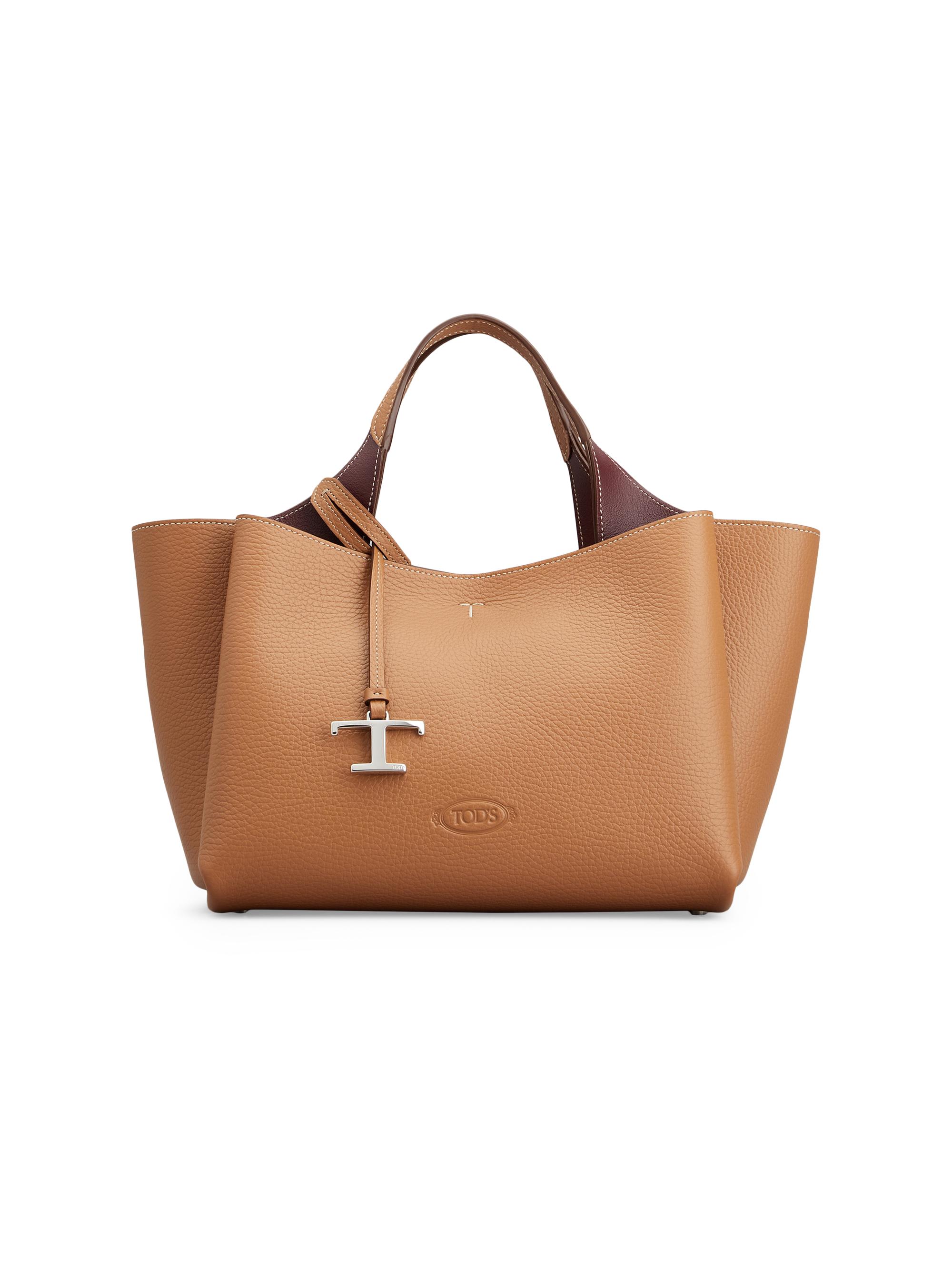 Tod's Mini Logo Leather Top Handle Bag | Saks Fifth Avenue