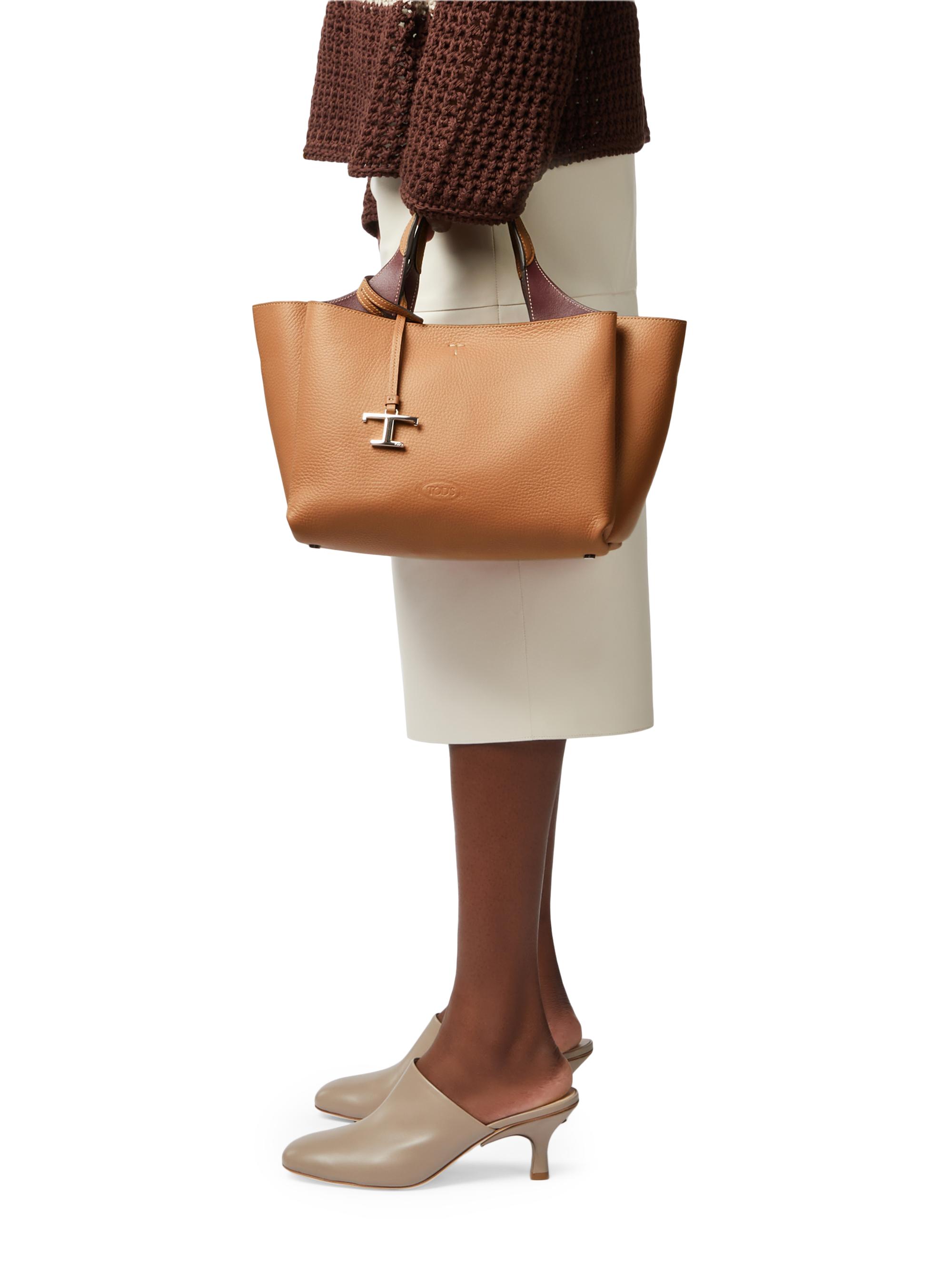 Tod's Mini Logo Leather Top Handle Bag | Saks Fifth Avenue