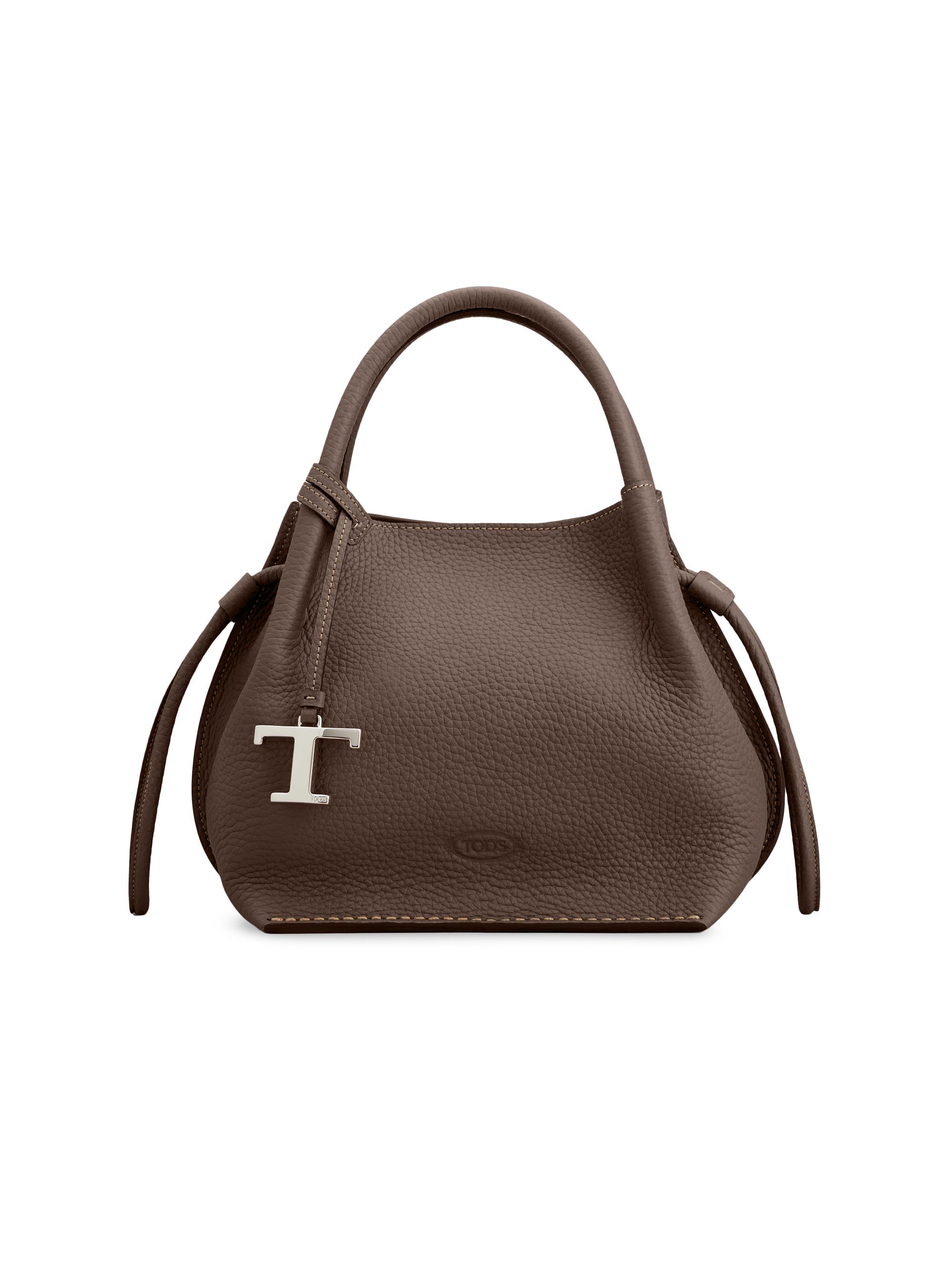 Tod's Women's  Leather Bucket Bag - Marrone Africa