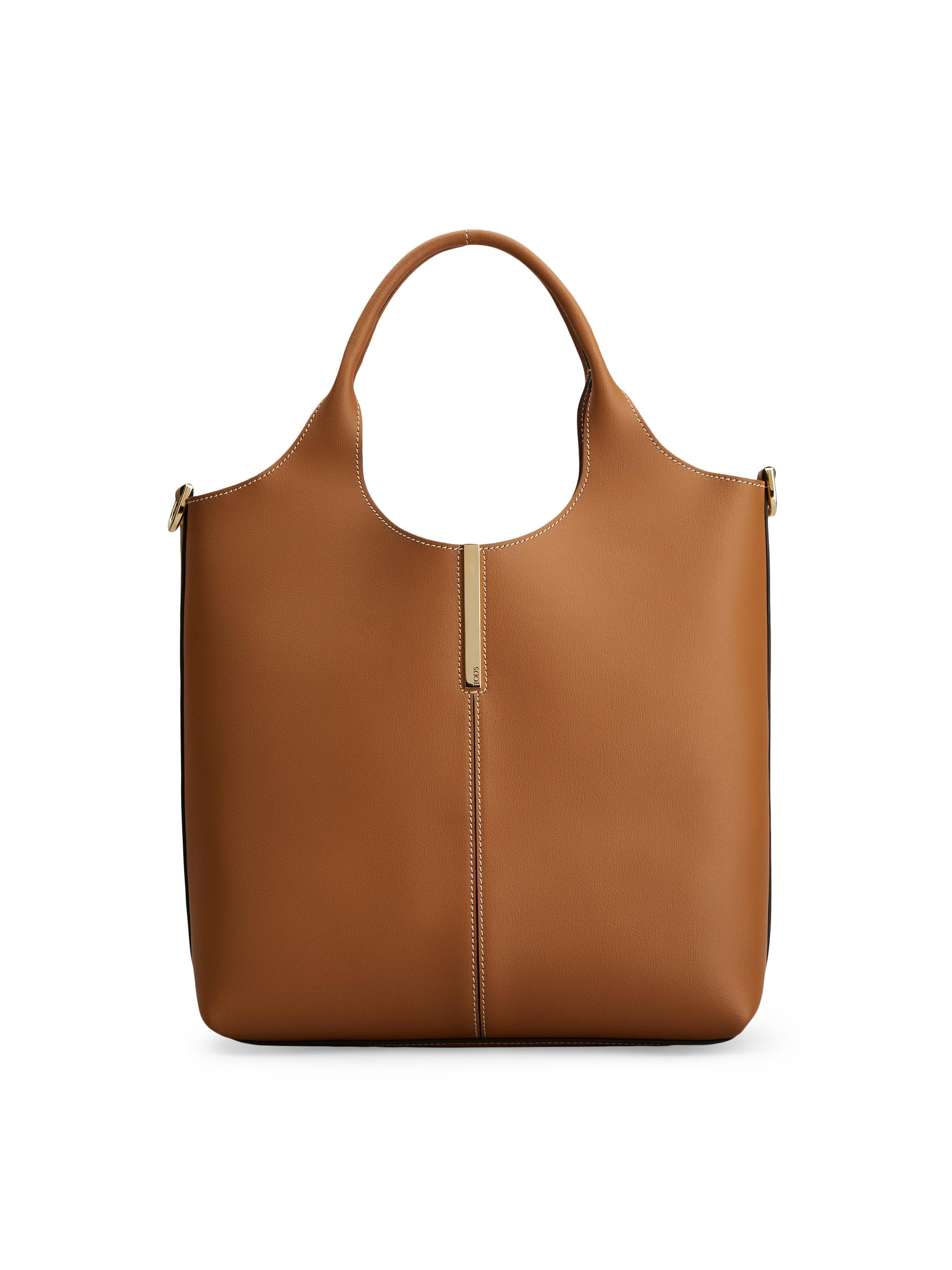 Tod's Women's  Leather Tote Bag - Kenia Cacao