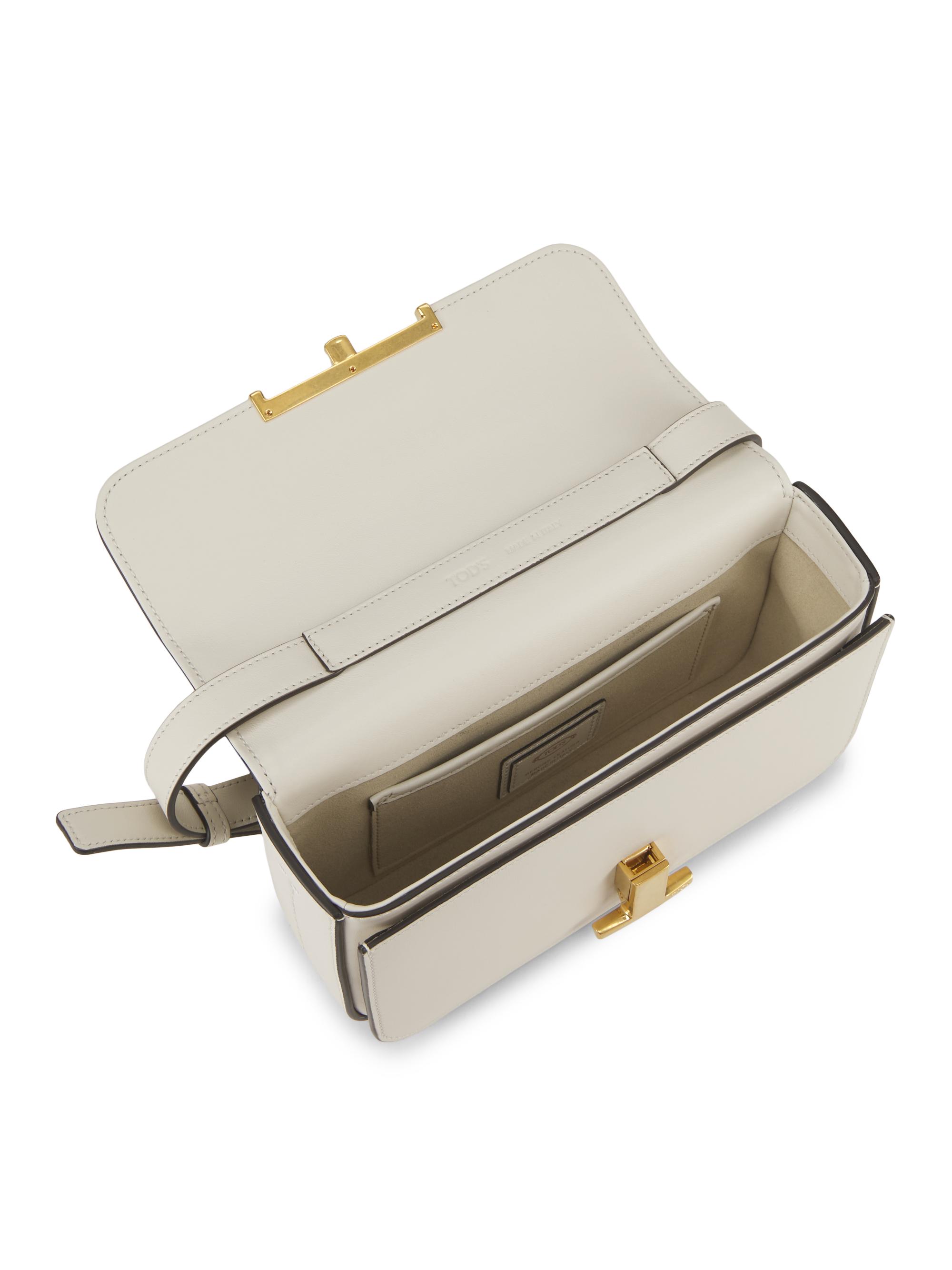 Tod's T Timeless Leather Micro Crossbody Bag | Saks Fifth Avenue
