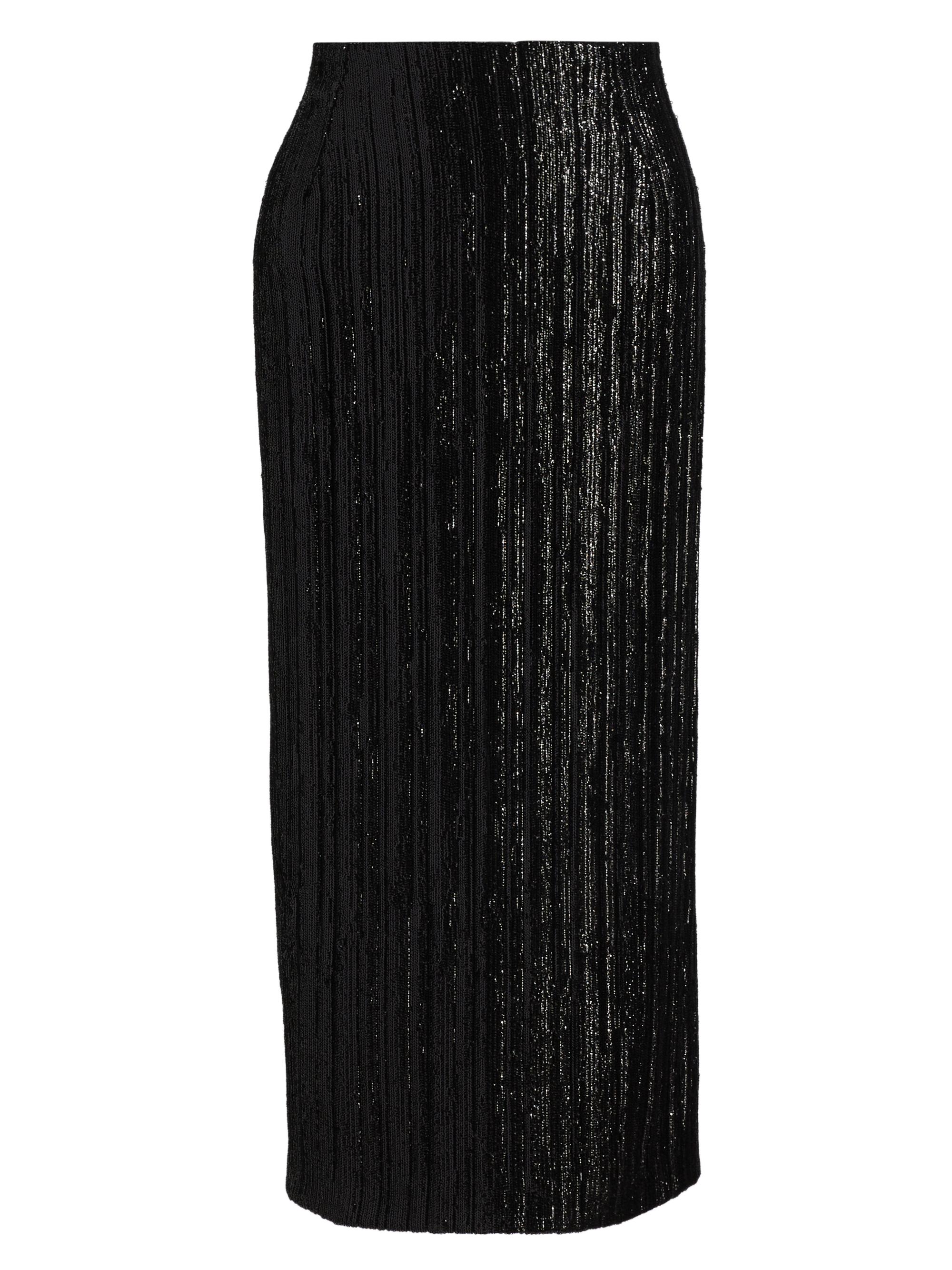 Prabal Gurung Women's Sequined Pencil Skirt - Black - Women's Clothing
