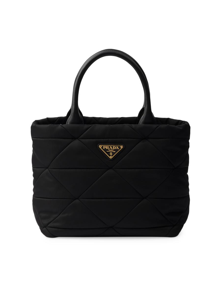 Prada Women's Small Padded Re-nylon Tote Bag In Multi