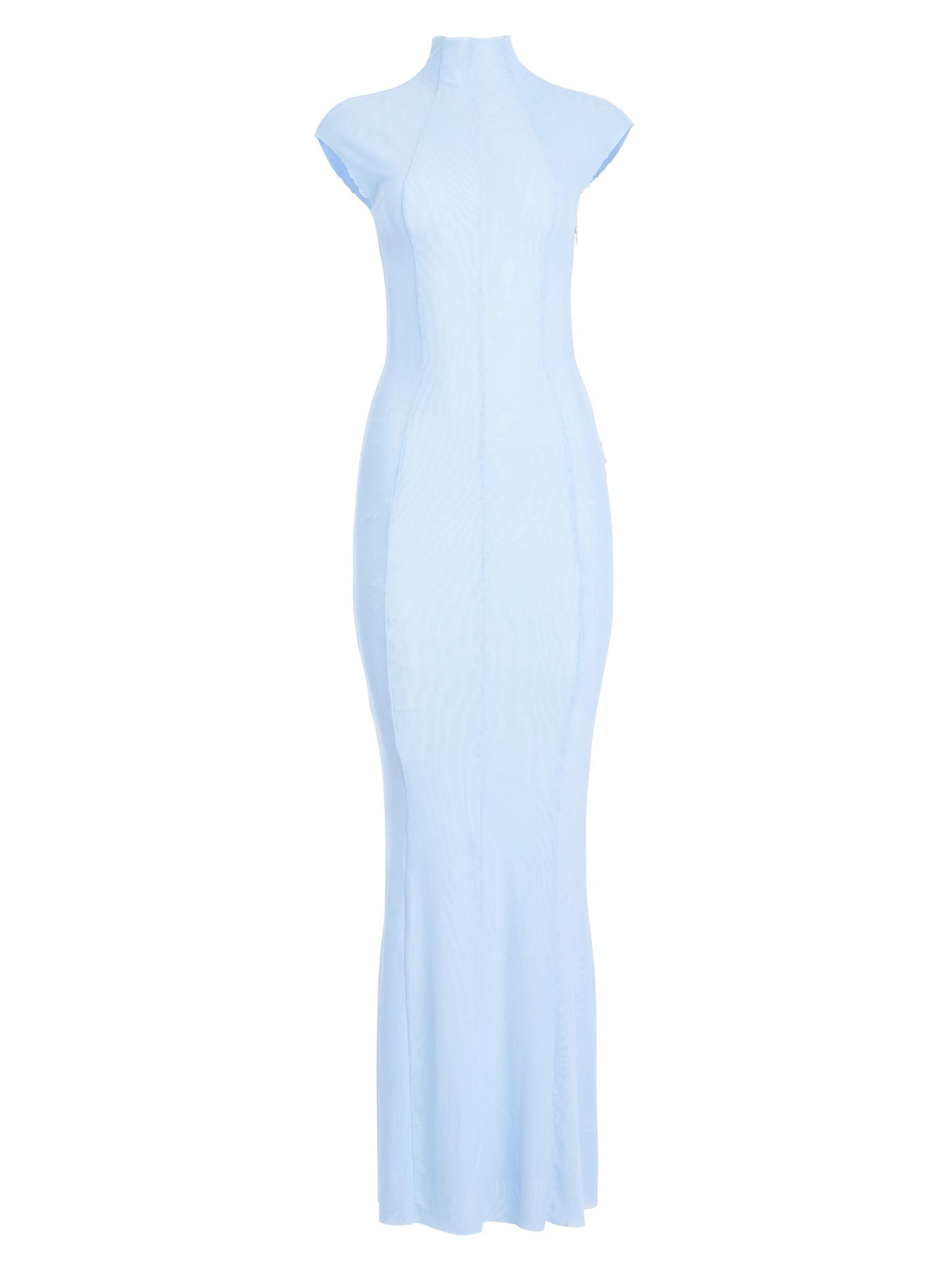 Ser.o.ya Women's Laissa Mesh Maxi Dress - Ash Brown