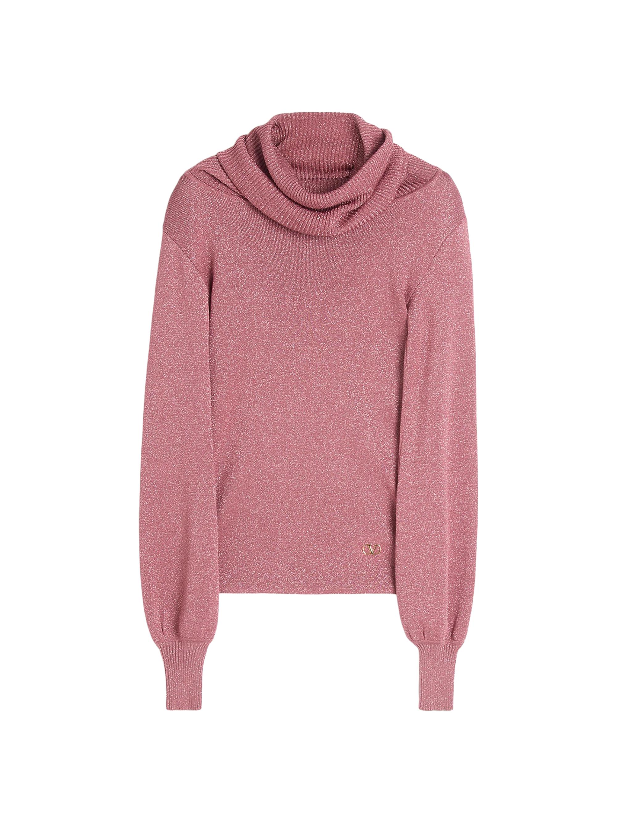 Valentino Garavani Women's Lurex Sweater - Blush Rose