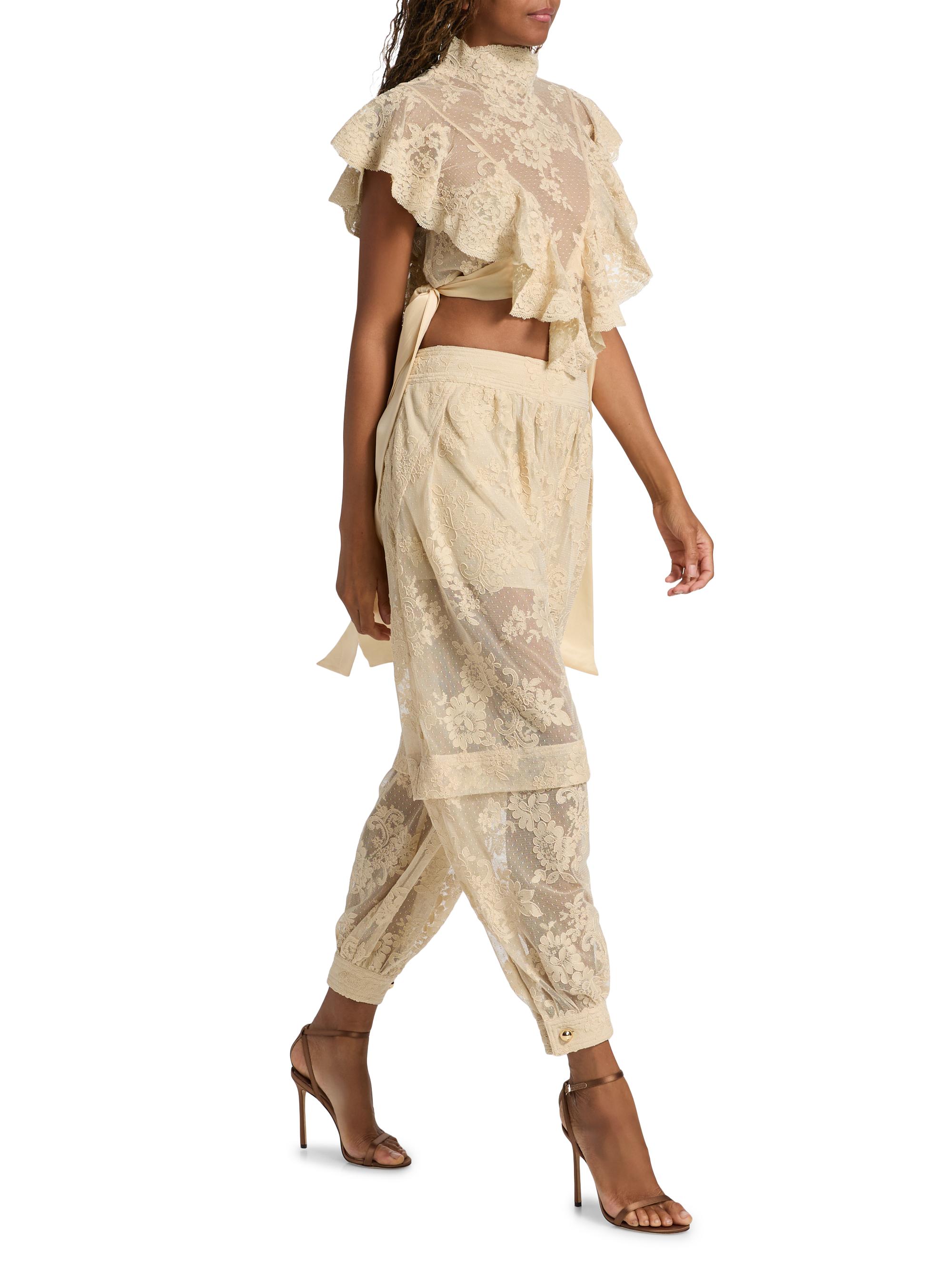 Zimmermann Hypnotic Lace Parachute Pants | Saks Fifth Avenue