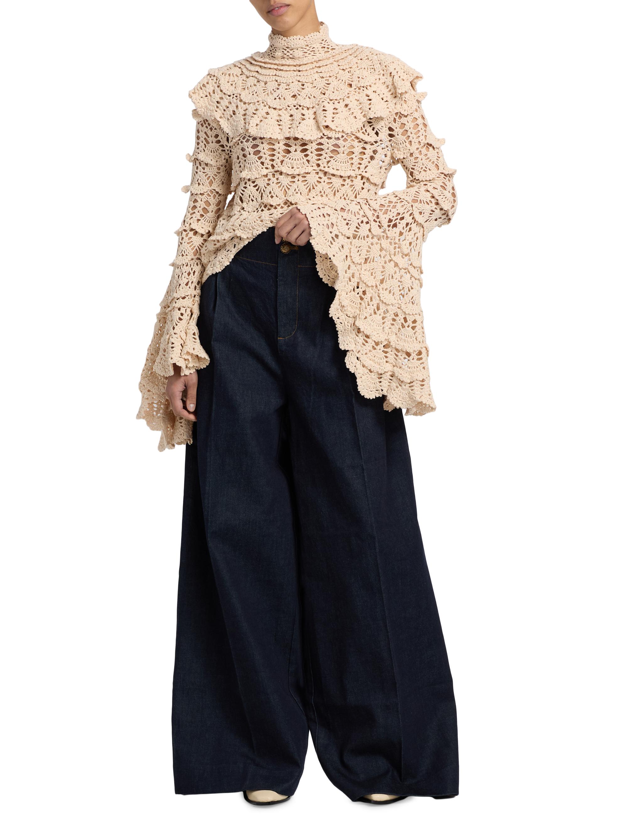 Zimmermann Hypnotic Hand Crochet Sweater | Saks Fifth Avenue