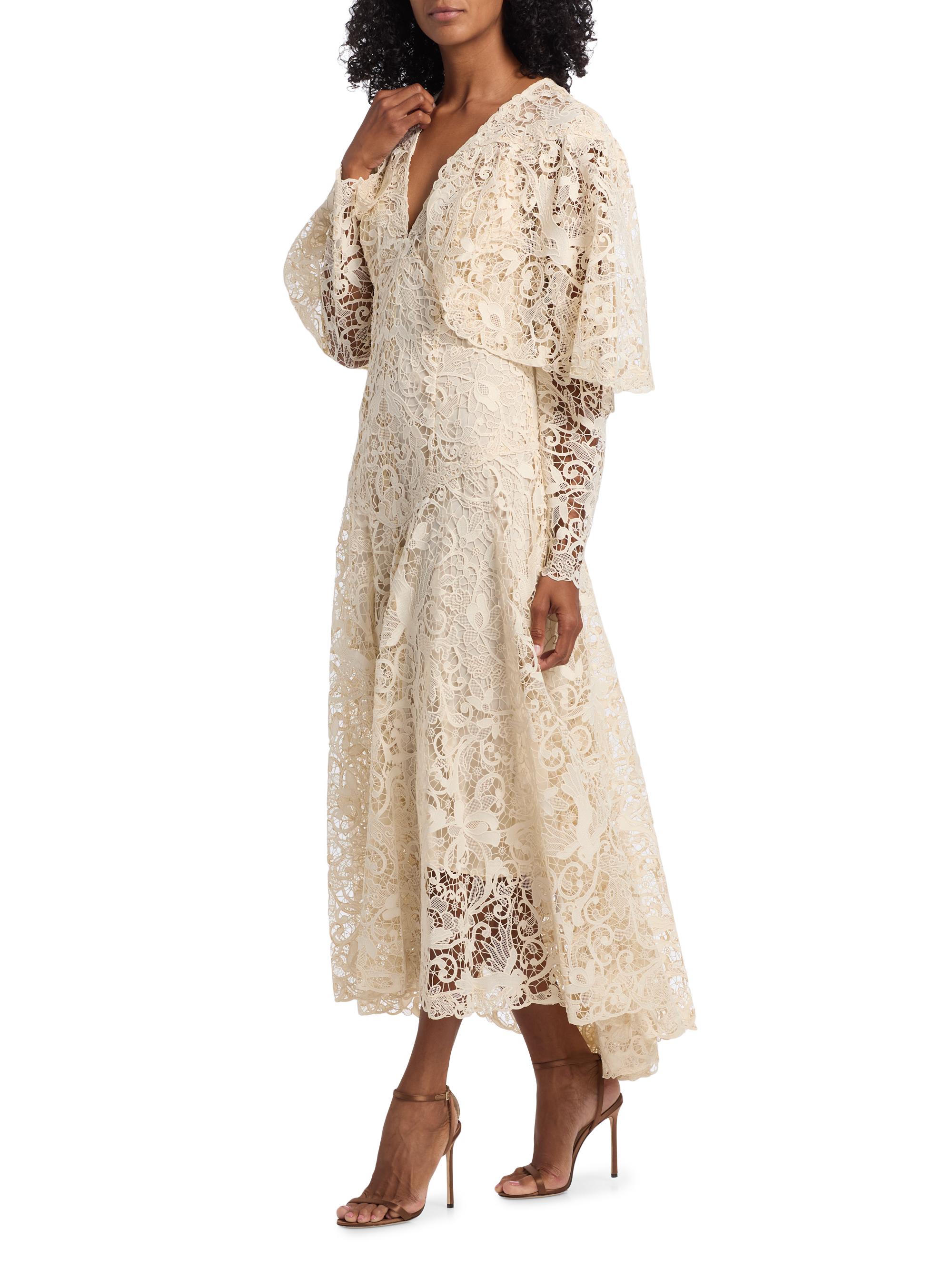 Zimmermann Memento Bird Lace Maxi Dress | Saks Fifth Avenue