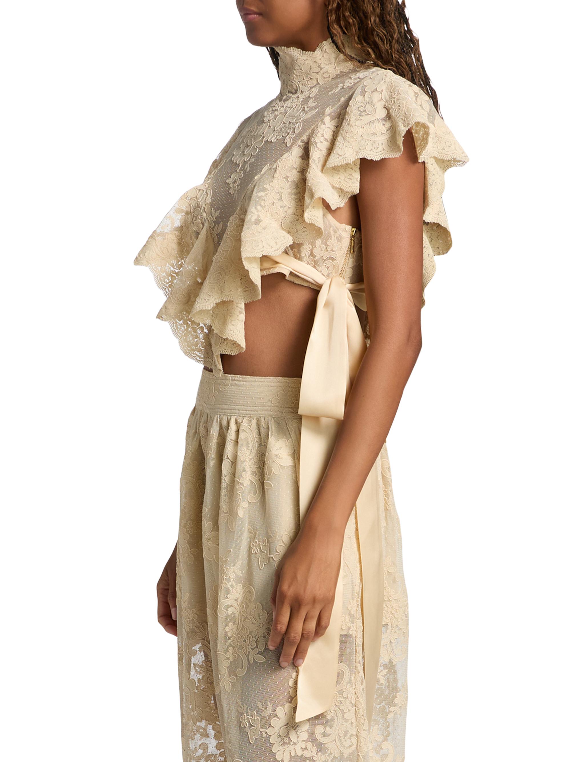 Zimmermann Hypnotic Lace Bodice | Saks Fifth Avenue